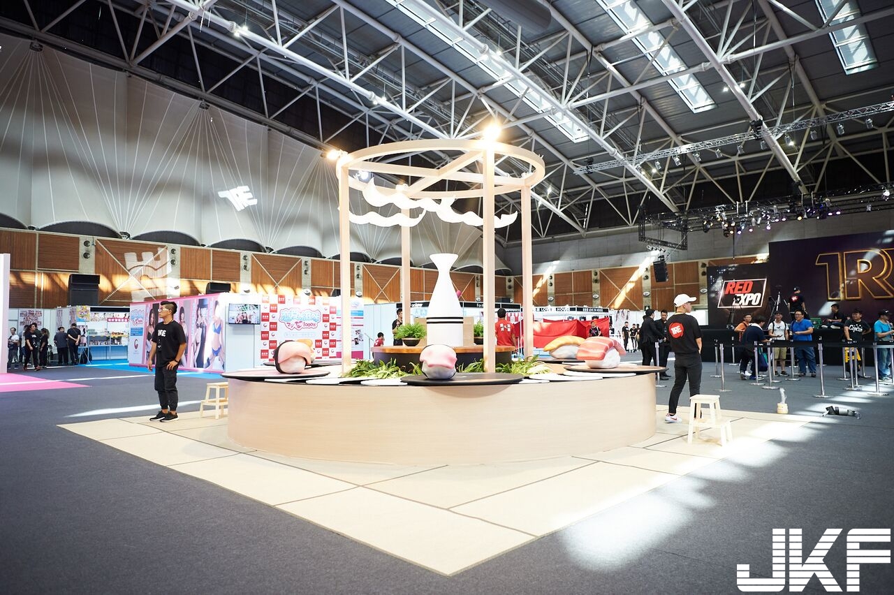 搶先看！「TRE 台北國際成人展」場內速報 「女神級迴轉壽司」原汁原味上桌