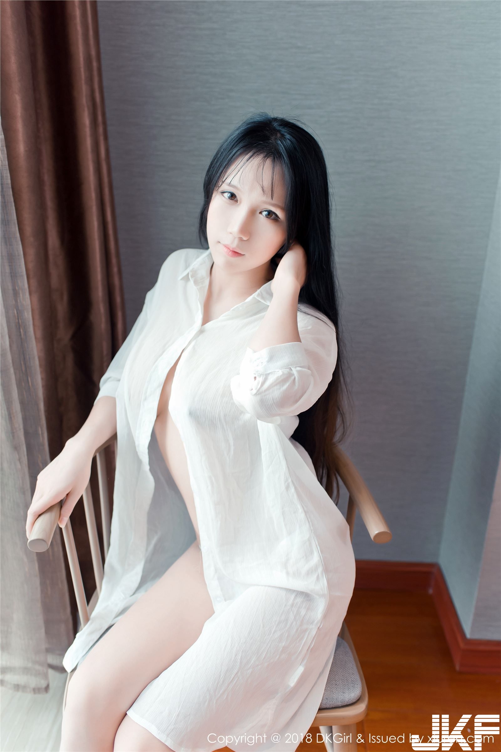 DKGirl御女郎] 2018.05.21 Vol.070 李可可 巨乳49p