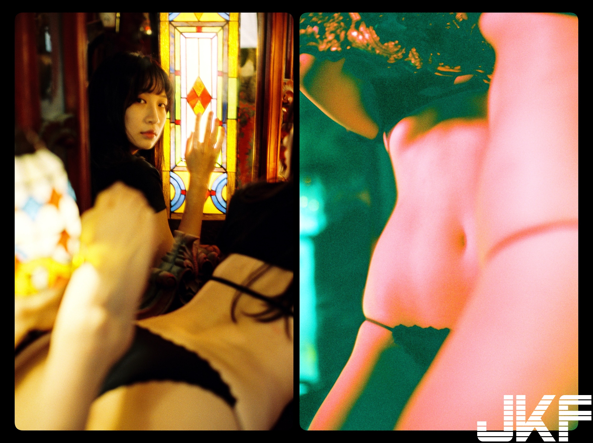 復古迷情！攝影師「Ralph Lai」迷茫光影下，用膠捲溫度創作出的迷幻女體藝術