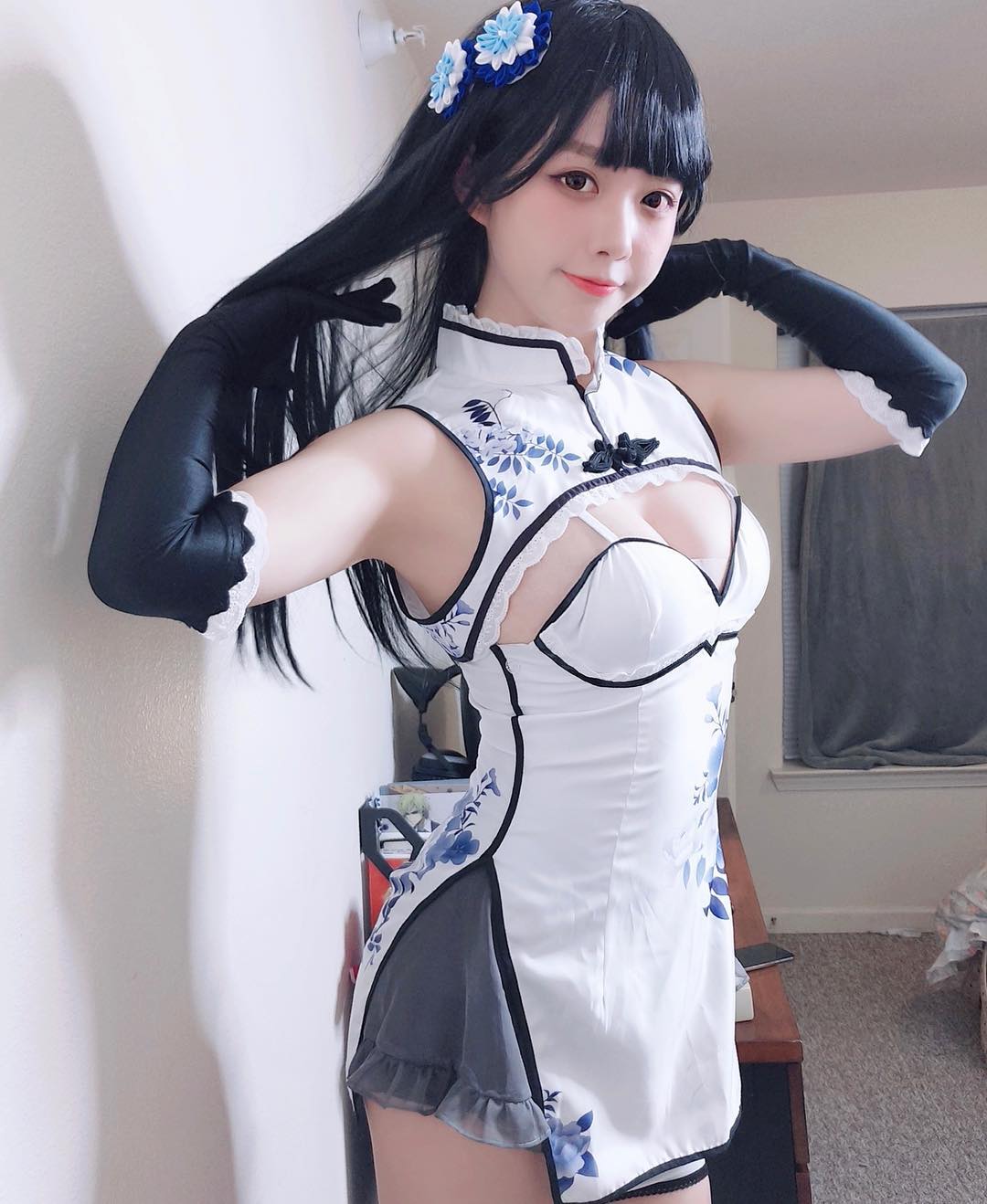 女友系Coser「Borusushi」甜美外表隱藏火辣曲線　穿上布魯馬沒有違和感！