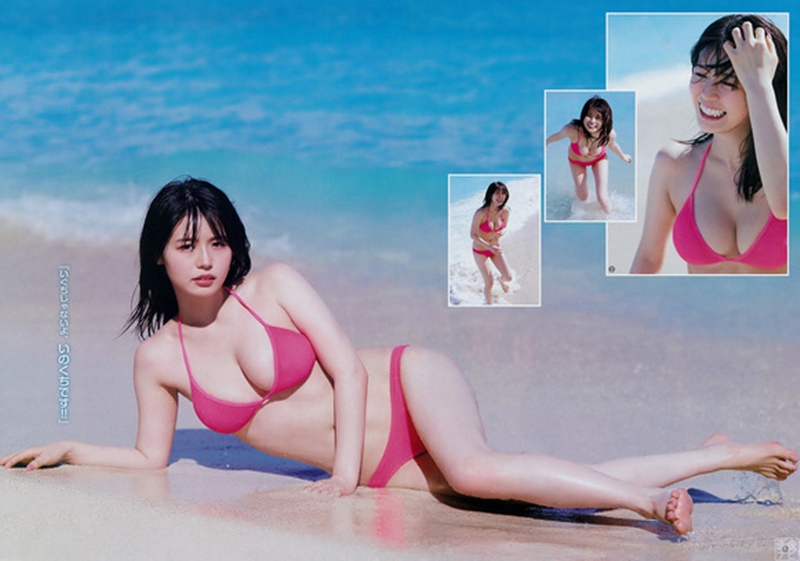 日本青山大學正妹「井口綾子」星巴克飲料照爆紅　超粉嫩泳裝照更是讓人暴動啦