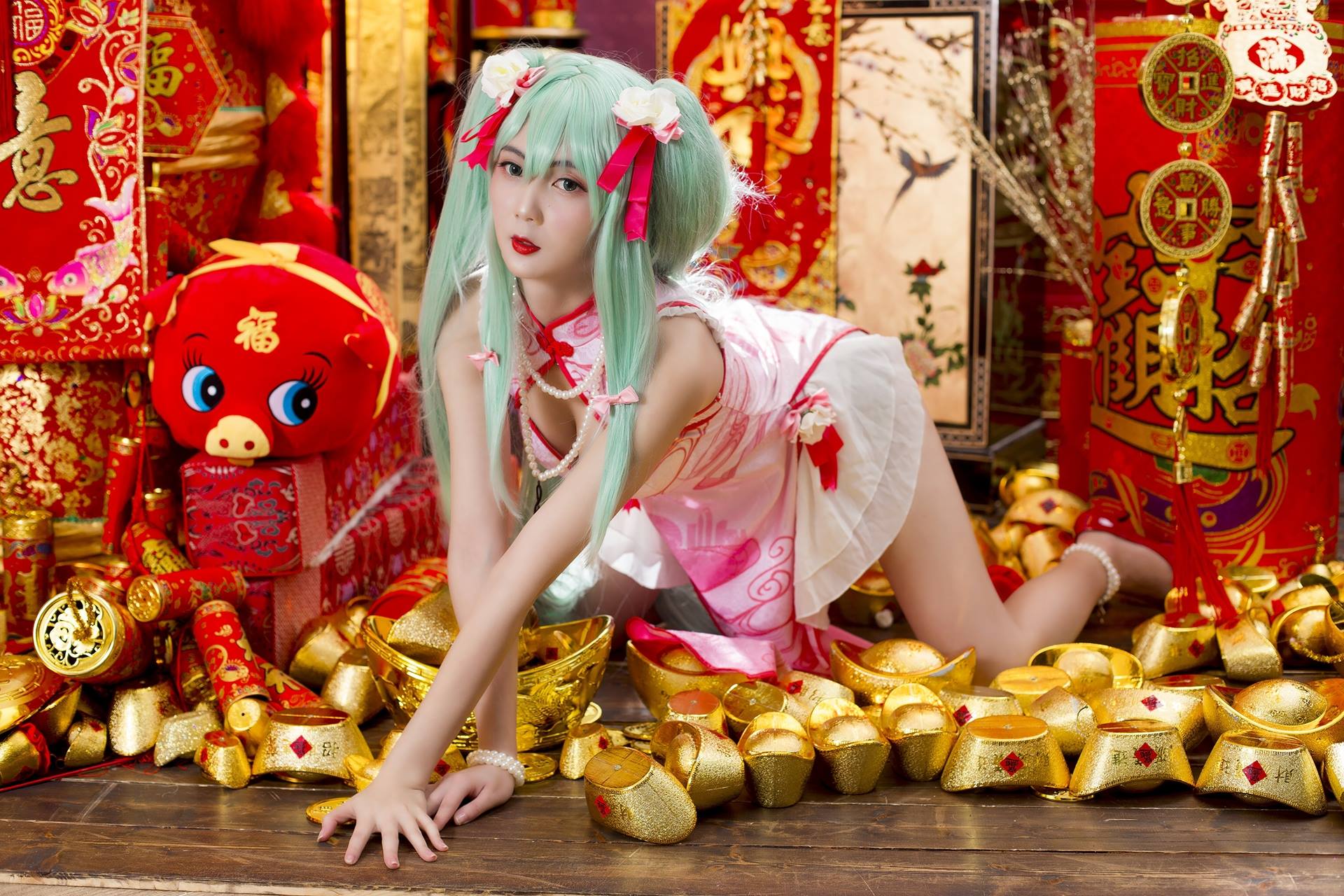 百變Coser「海棠妖嬈」騷扮《尼爾：自動人形》2B　那Q彈小屁屁根本神還原啊