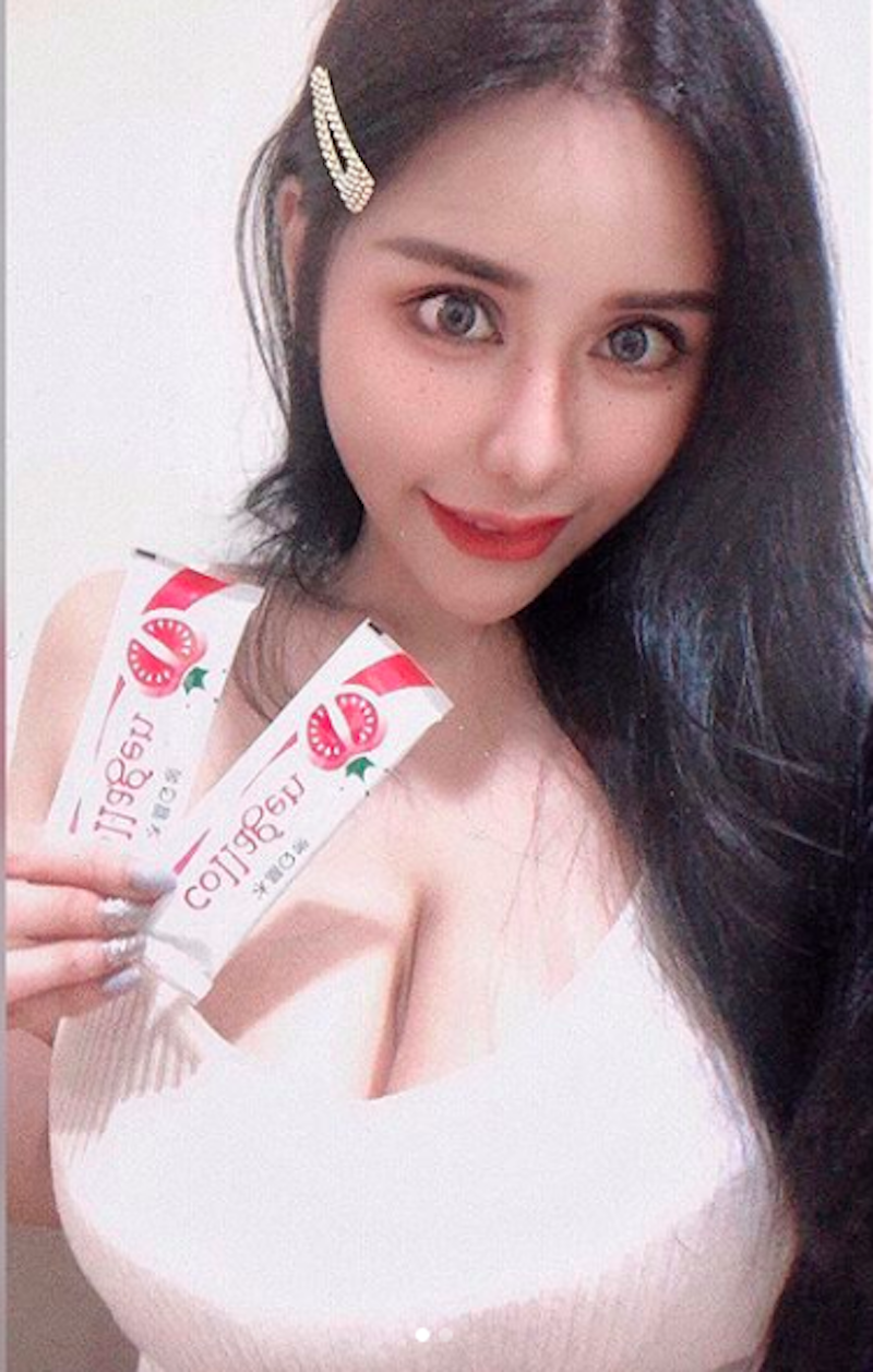 性感正妹學不會穿睡衣！「美胸高手」大方秀豪乳，想要變瘦變大胸都可以找她～