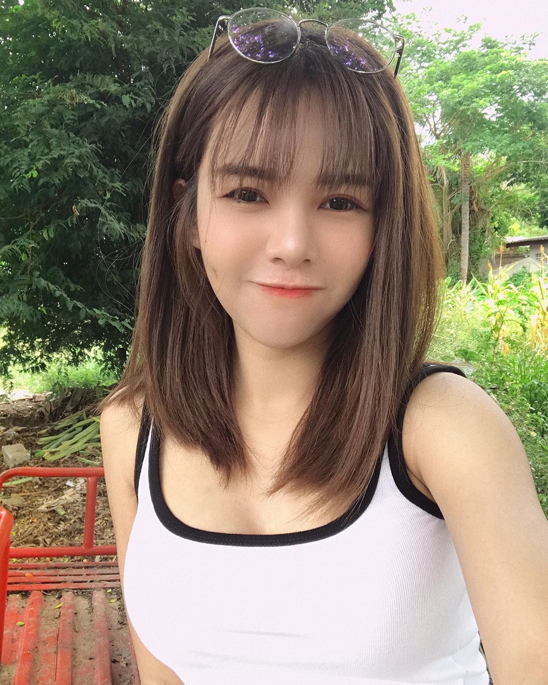 清新脫俗臉蛋包不住的「雪白巨乳」讓人起邪念 - 亞洲美女 -