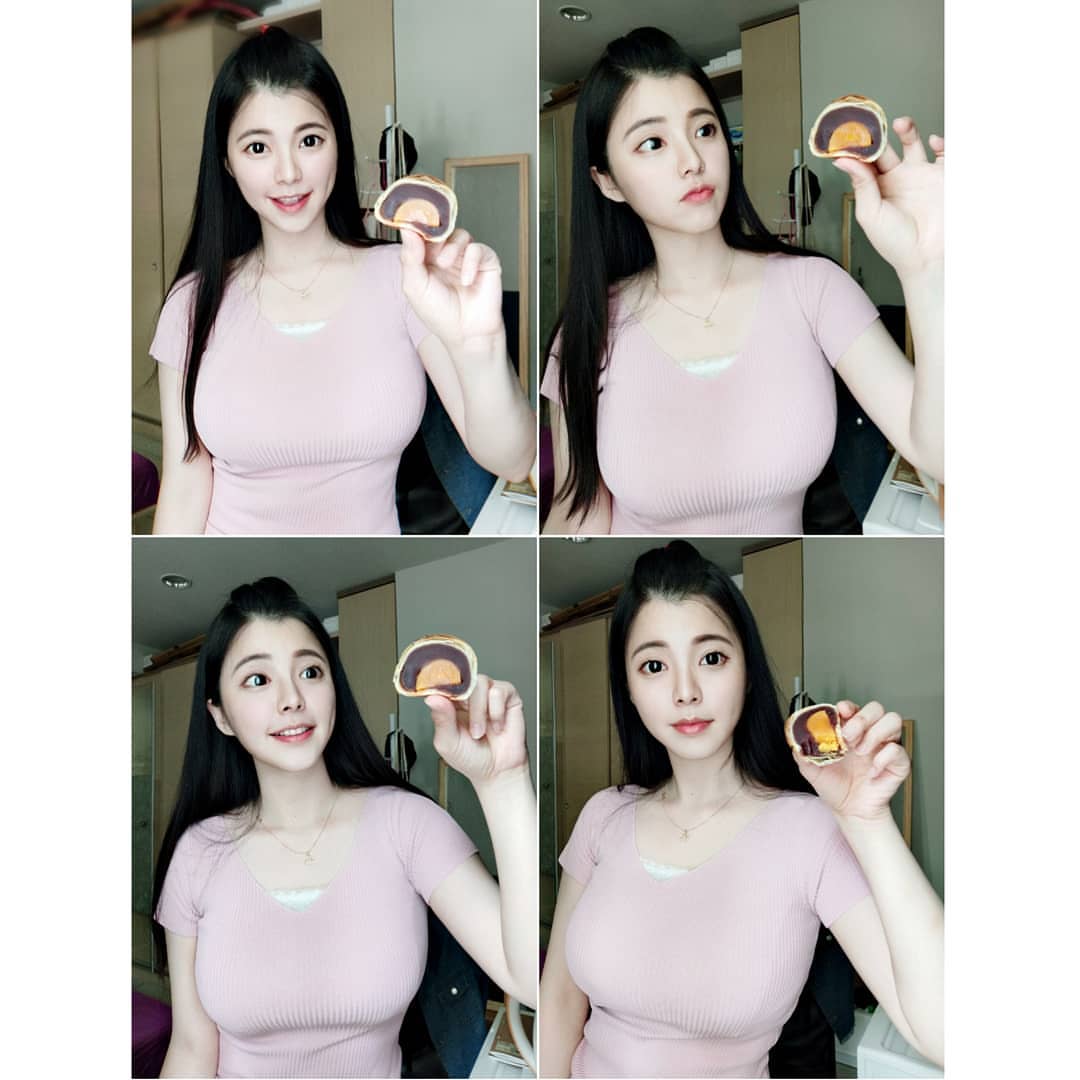 阿均超胸隱乳快把衣服給撐爆讓人有無限遐想 - 美女圖 -