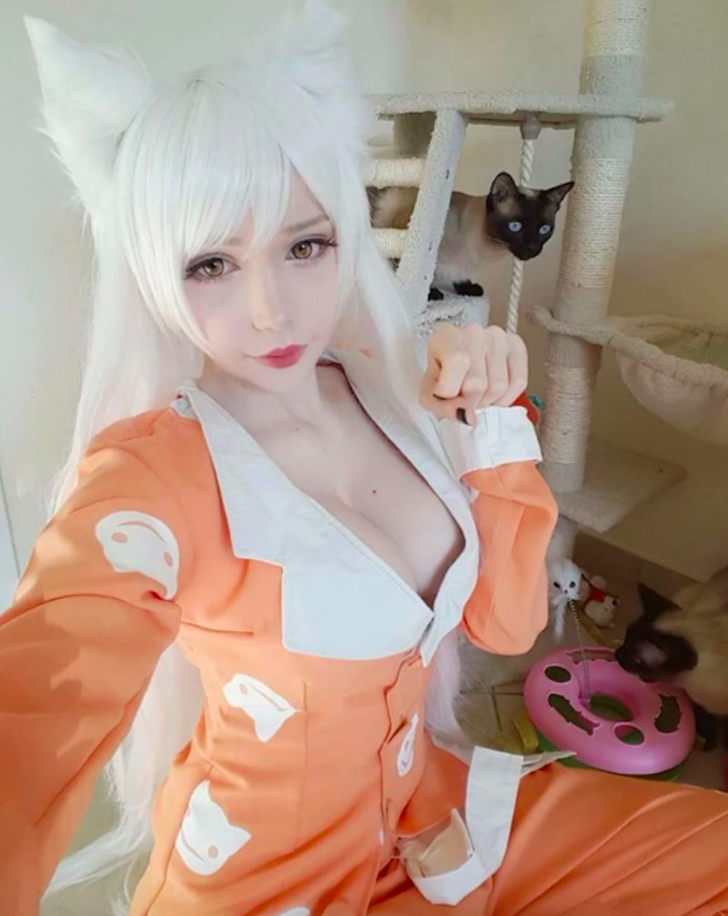 德國辣妹cosplayer「Saya」有如夢幻洋娃娃！四肢纖細「美乳洶湧」比例太逆天～