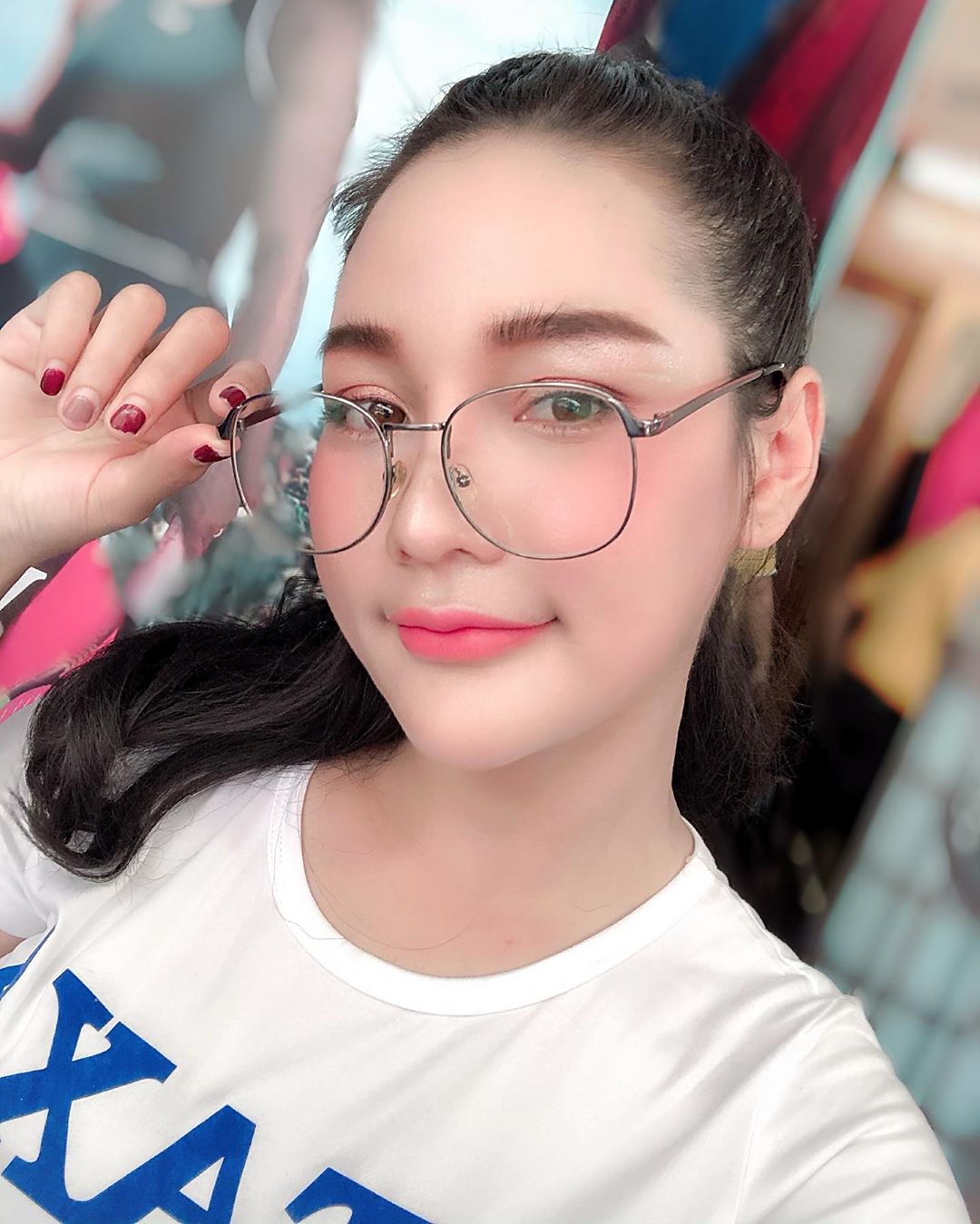 泰國姊姊氣質外表下 露出飽滿北半球有夠火 - 亞洲美女 -