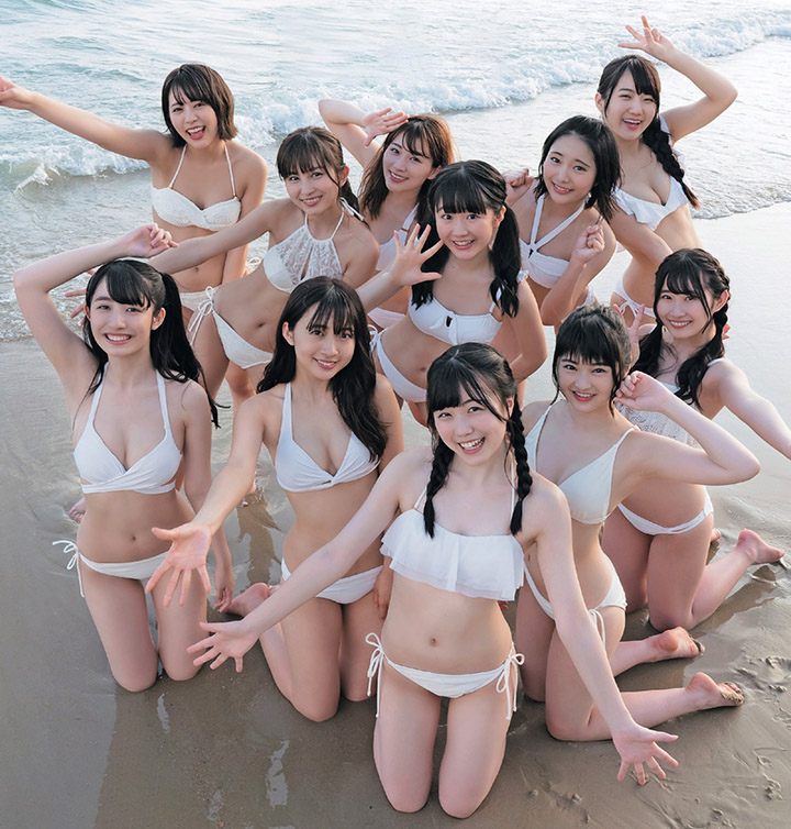 2019年7月23日【寫真】SUPER☆GiRLS改組後全力出擊11名成員齊心拍性感寫真爭人氣 (39P,片) - 亞洲美女 -