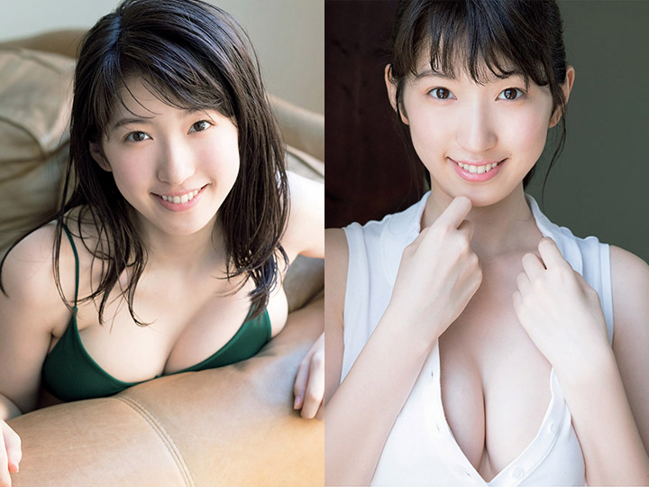2018年9月4日【寫真】日比美思以8頭身雪白肌膚性感與Dream5同門大原優乃共闖寫真界 (34P,片) - 亞洲美女 -