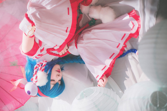 《王者榮耀》大喬-伊勢巫女皮膚Cosplay【CN:榮小兔頭】 - COSPLAY -