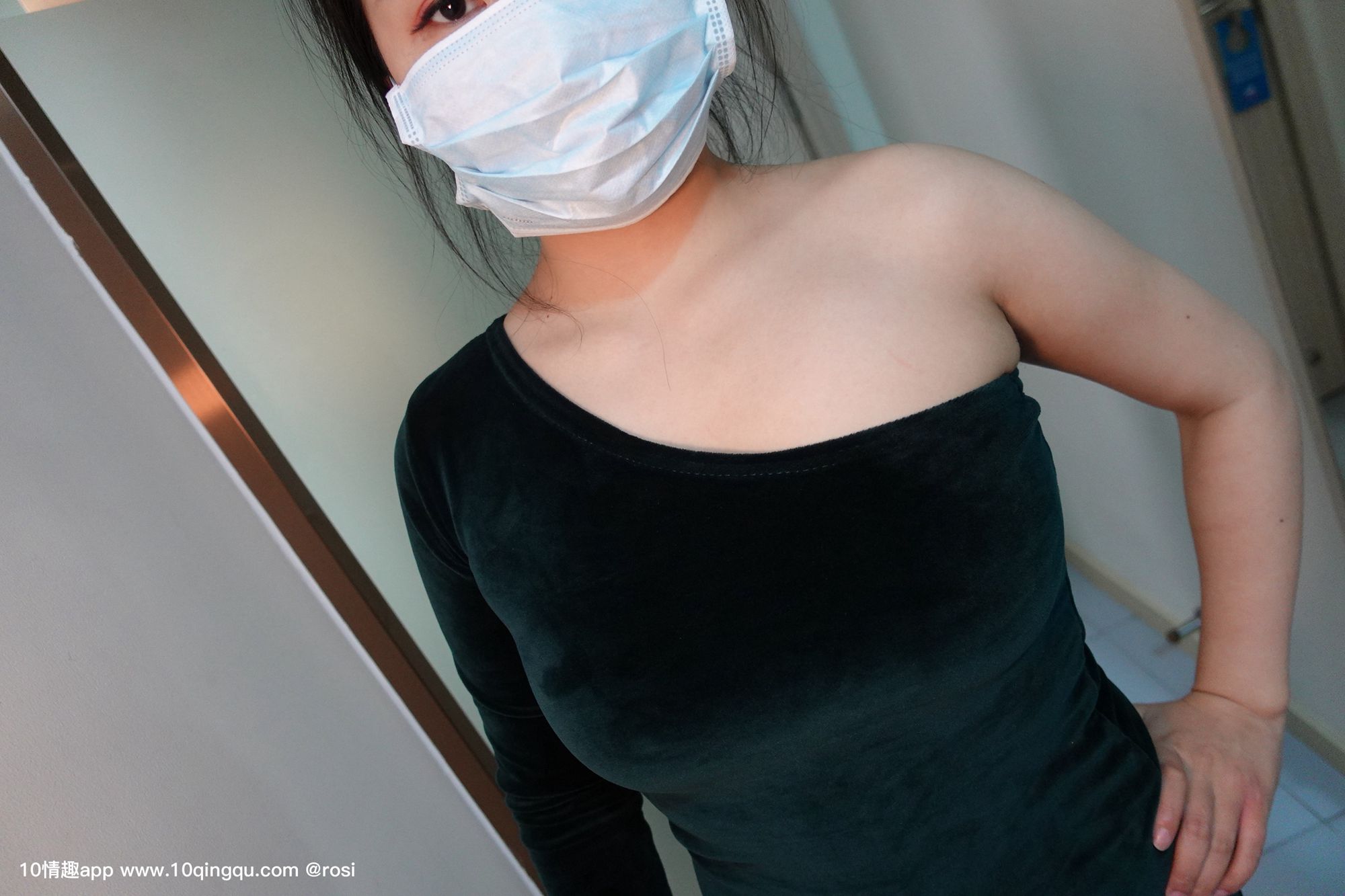 【ROSI】口罩系列 2019.09.22 NO.1197 47P - 貼圖 - 絲襪美腿 -