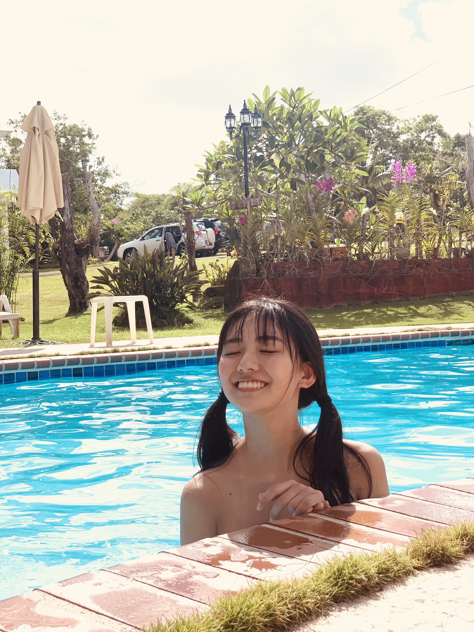 全日本最可愛17歲！2019雜誌小姐冠軍「豊田ルナ」泳裝初解禁　青春的乳搖94讚