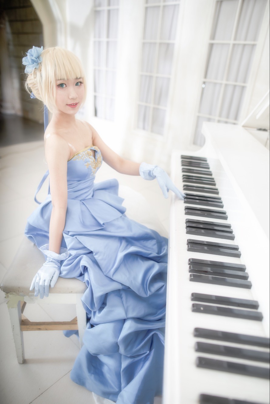 Fate 十周年插畫 Saber  Cosplay - COSPLAY -