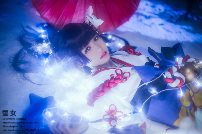 陰陽師 雪女 月見之櫻 cosplay - COSPLAY -