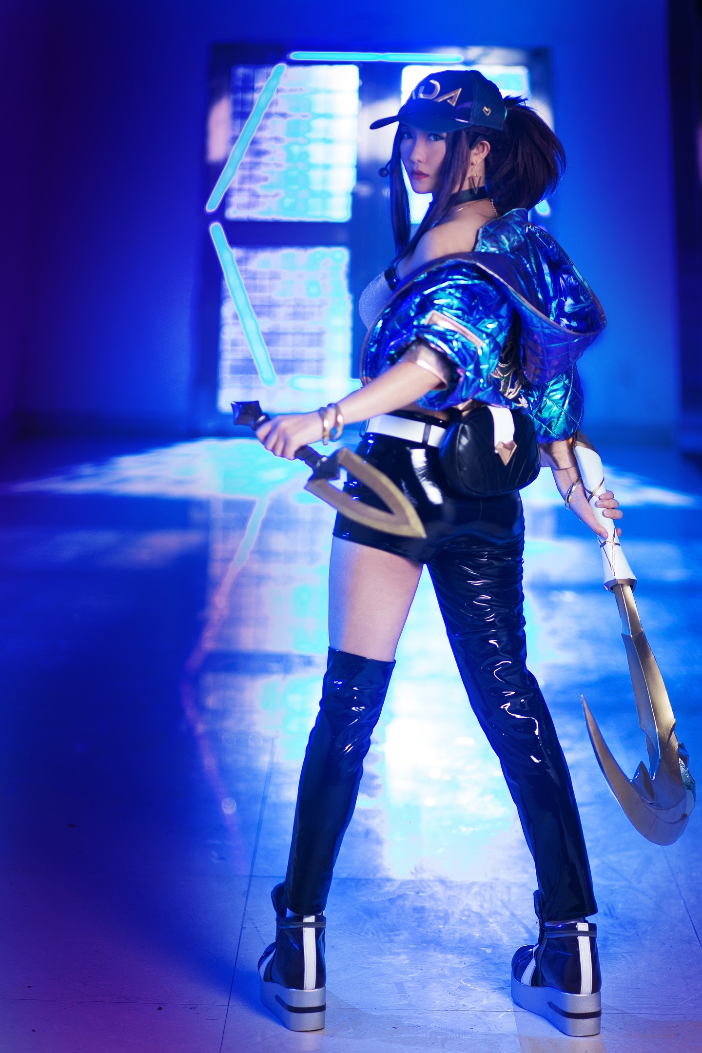 《英雄聯盟》kda阿卡麗Cosplay【CN:天婦羅】 - COSPLAY -