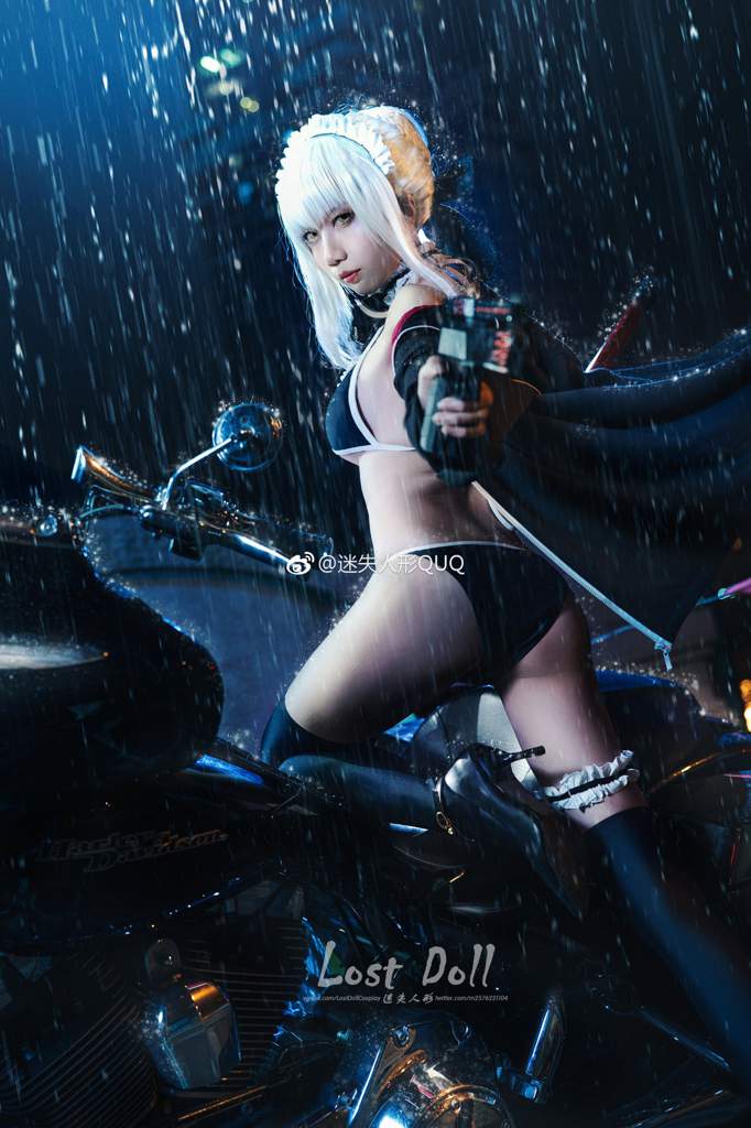 Fate/Grand Order 阿爾托莉雅Alter 泳裝女仆 Cosplay - COSPLAY -
