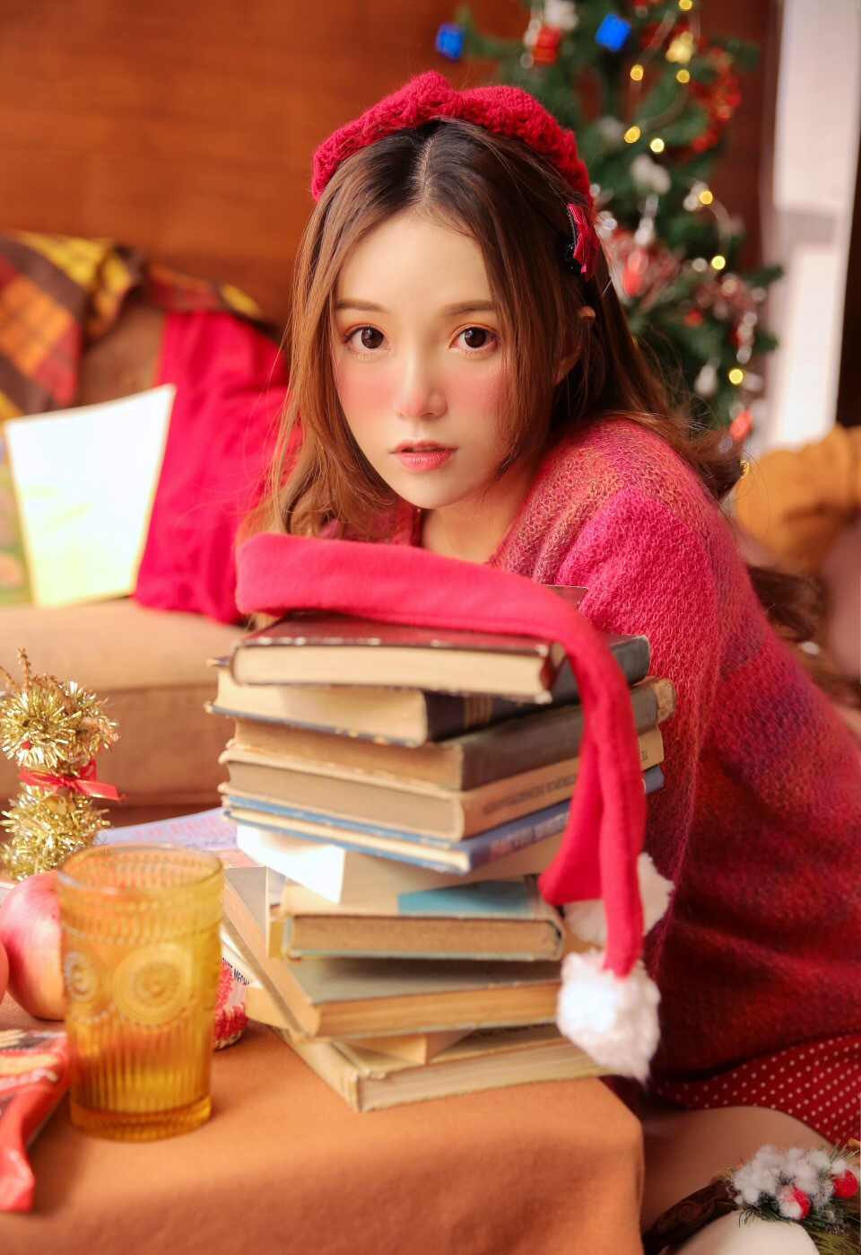 聖誕美女性感聖誕主題美女攝影寫真 - COSPLAY -