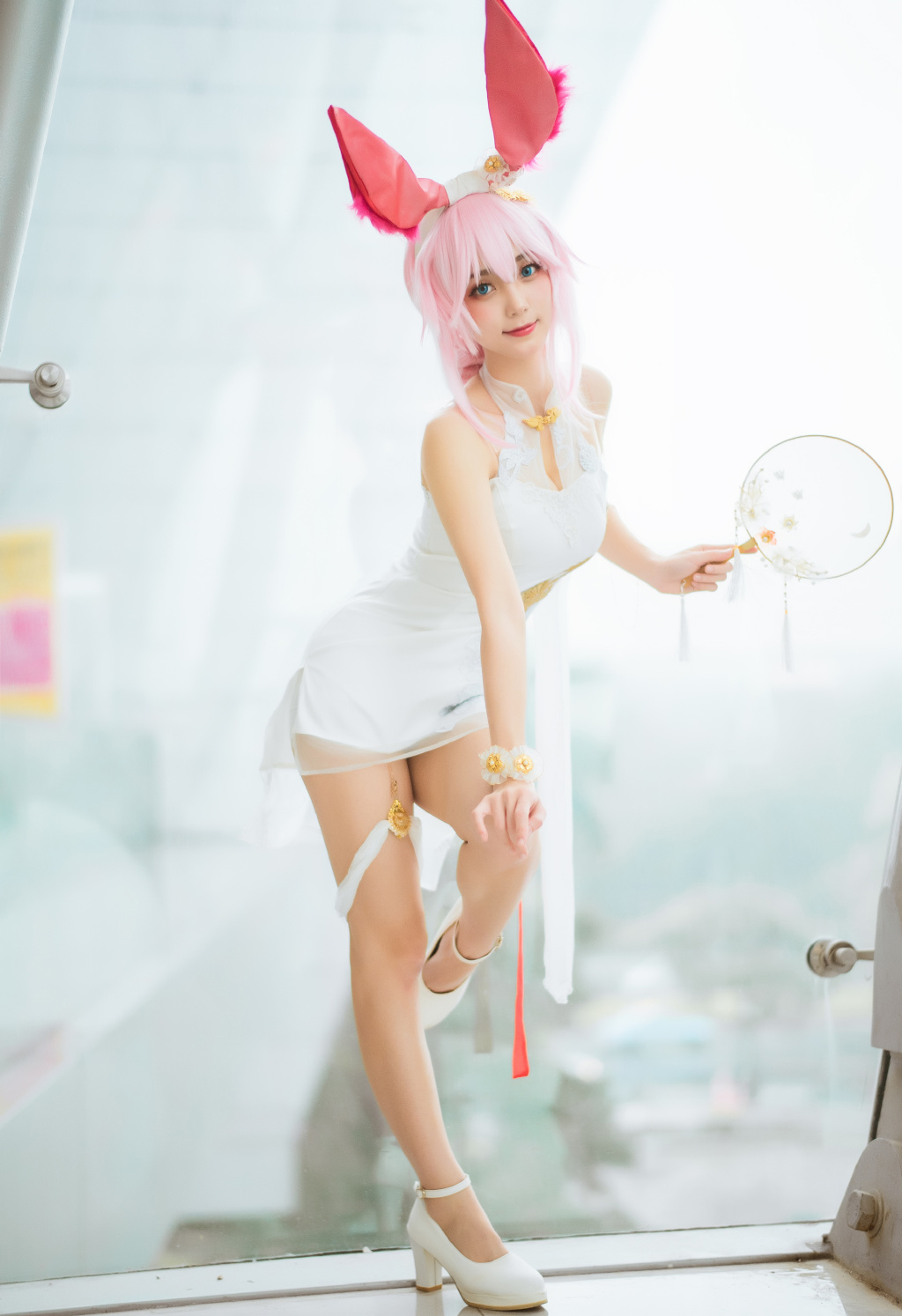 崩壞3同人cos性感絲襪旗袍美女圖片 - COSPLAY -