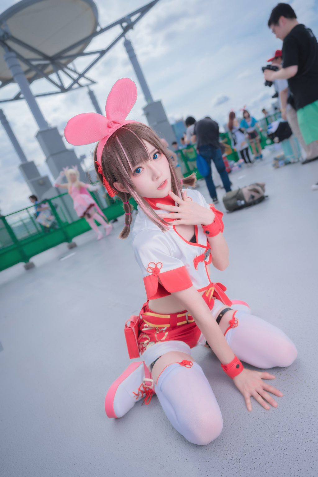甜美粉嫩cosplay蘿莉誘人圖片 - COSPLAY -