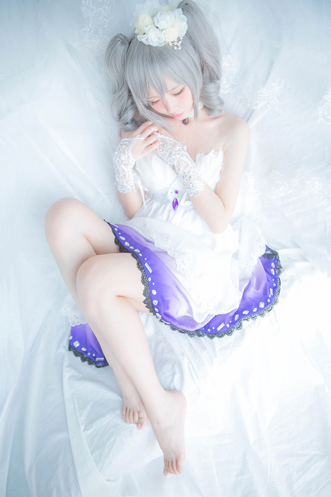 白裙子萌可愛COS少女圖片 - COSPLAY -