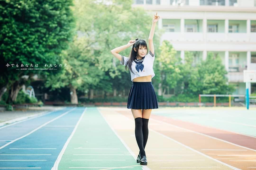 比櫻花妹還可愛...無敵黑馬尾身材不清純「白嫩水滴美乳+渾圓屁蛋」網暴動:優質台女! - 美女圖 -