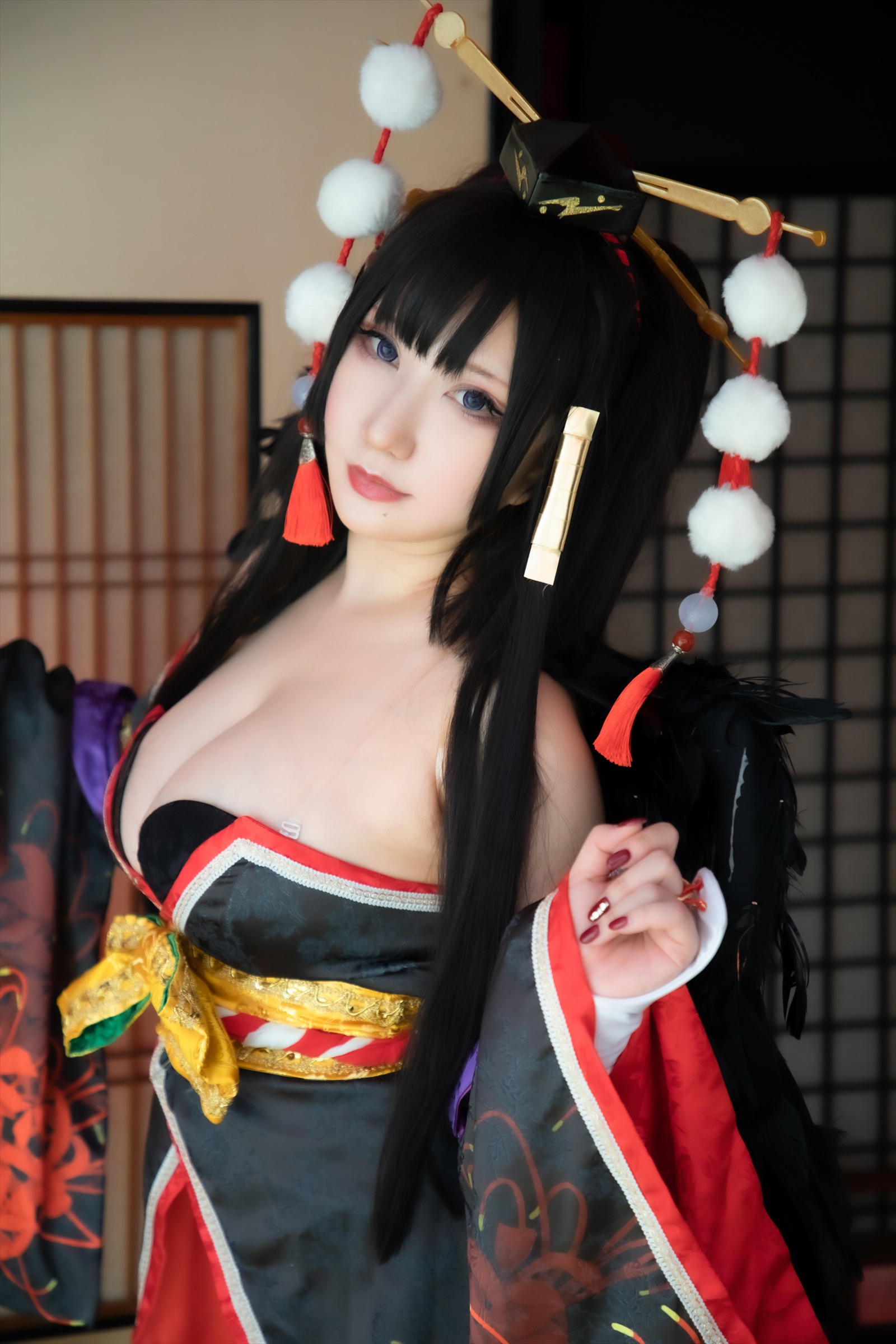 淘氣Nyotengu Saku動漫真人秀的富麗堂皇的下限 - COSPLAY -
