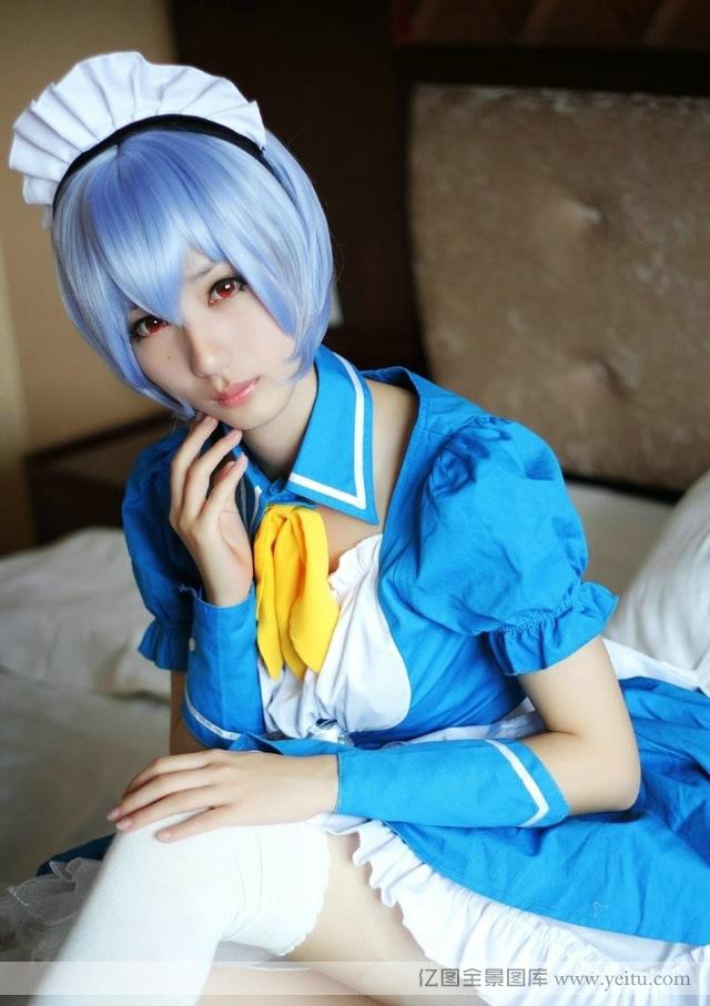 白襪女仆绫波麗cosplay - COSPLAY -