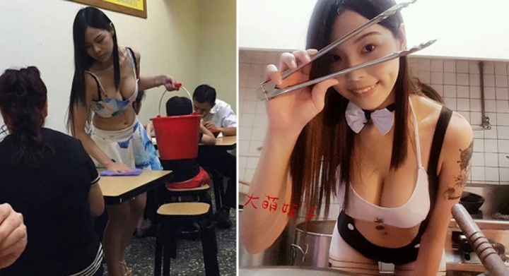 又大又萌的妹子！巨乳正妹超商露出　穿起衣服總是空間不足！