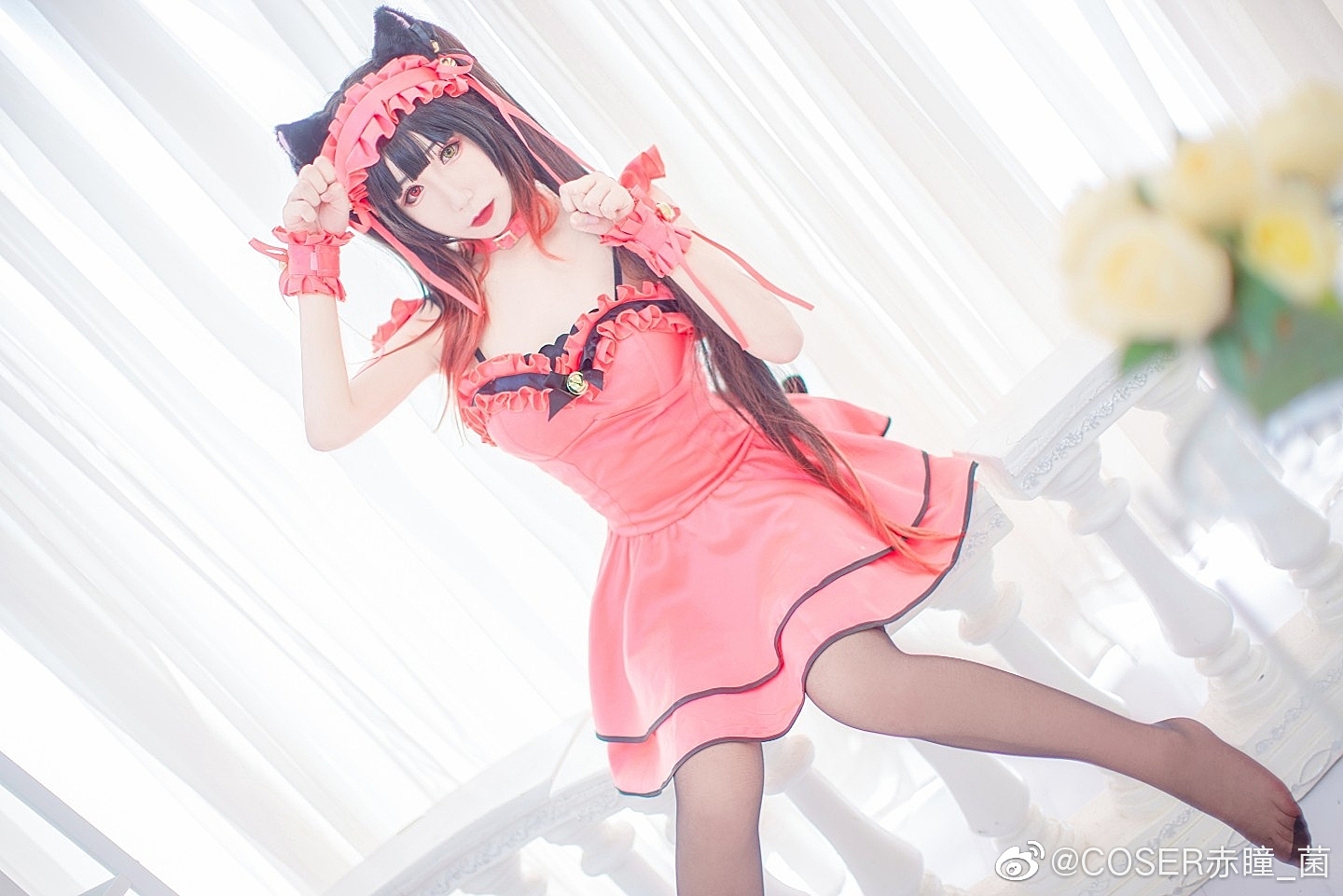 約會大作戰  時崎狂三  貓咪裝  @COSER赤瞳_菌 - COSPLAY -