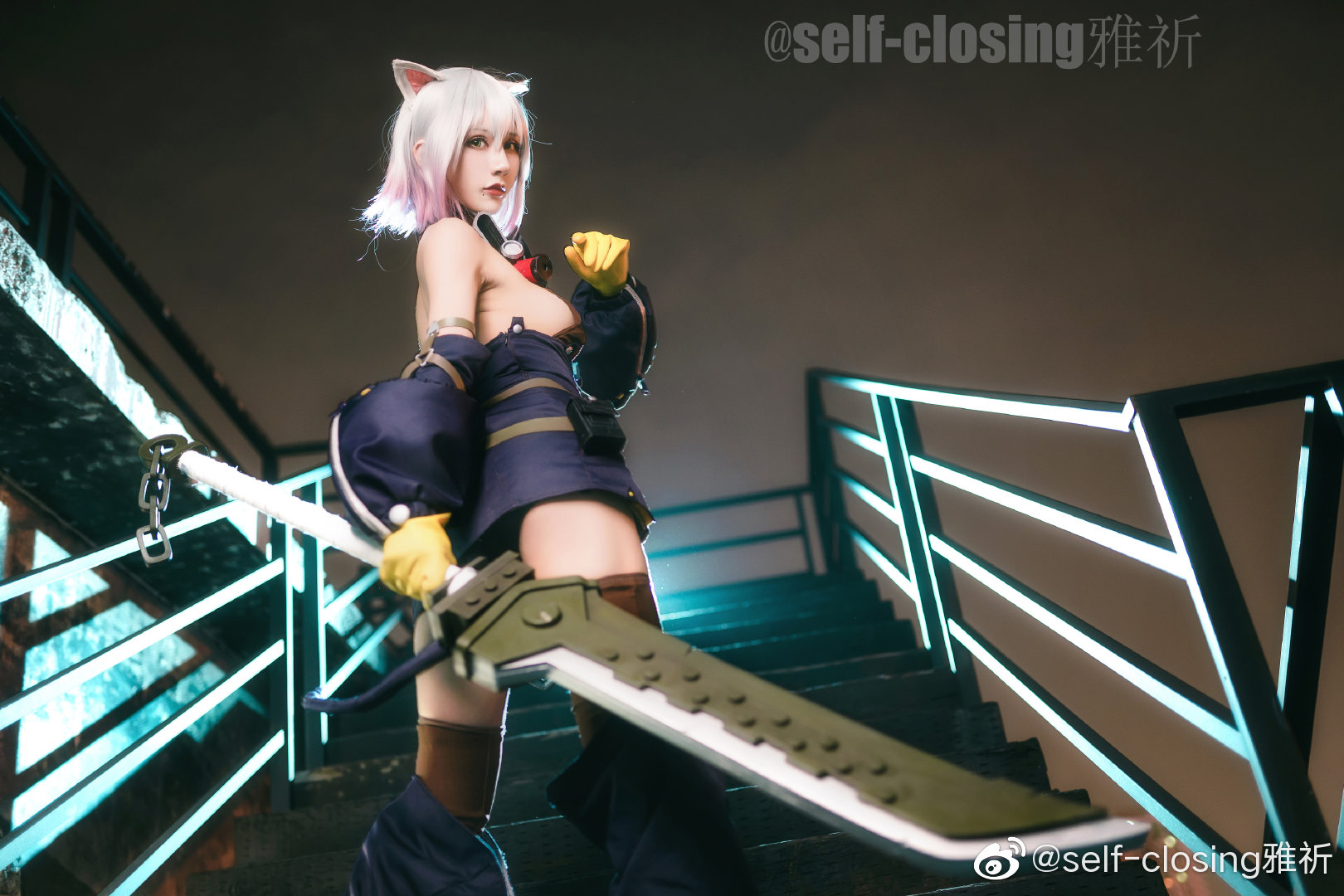 明日方舟  清道夫  @self-closing雅祈 - COSPLAY -