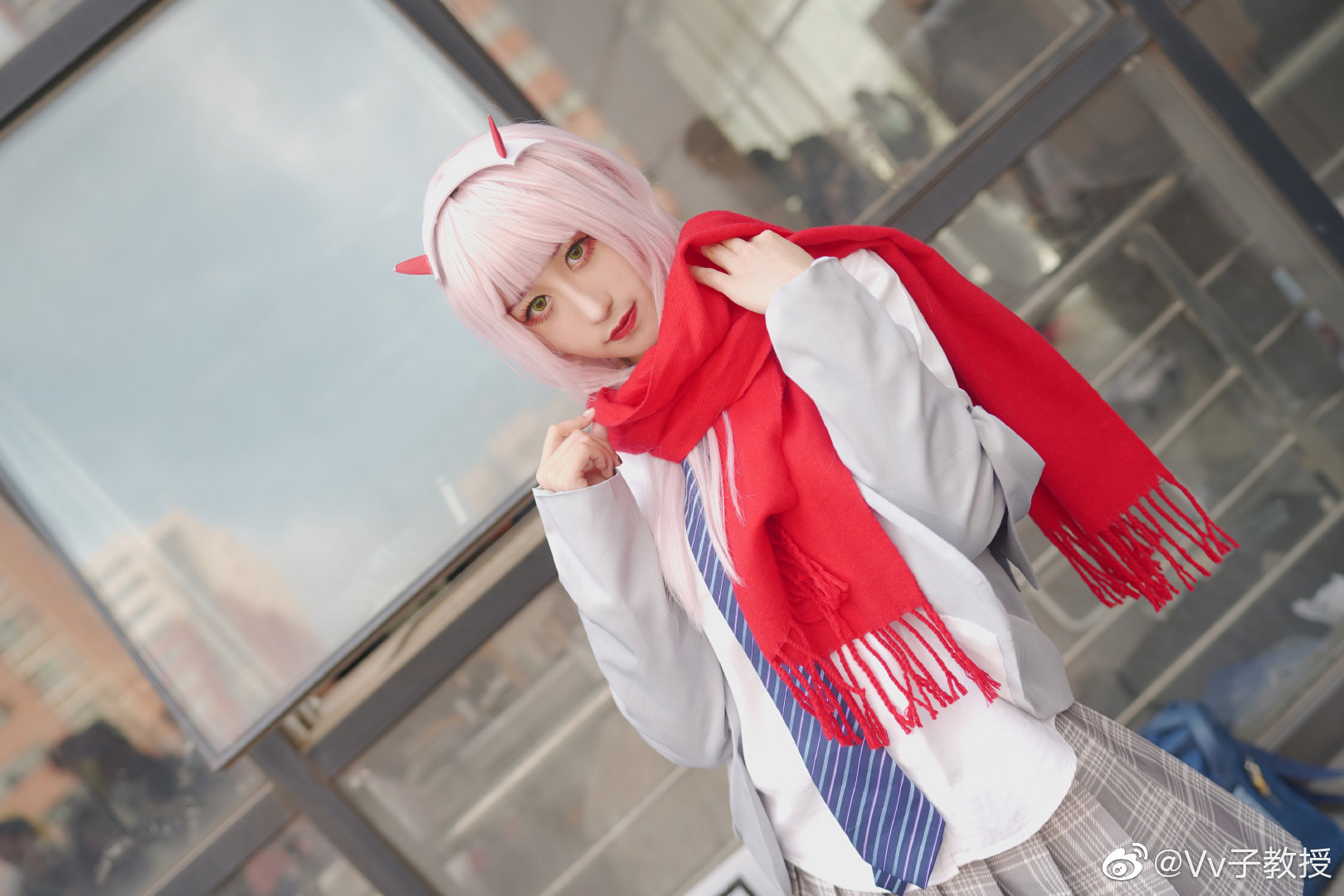 DARLING in the FRANXX 02 cos@Vv子教授 - COSPLAY -