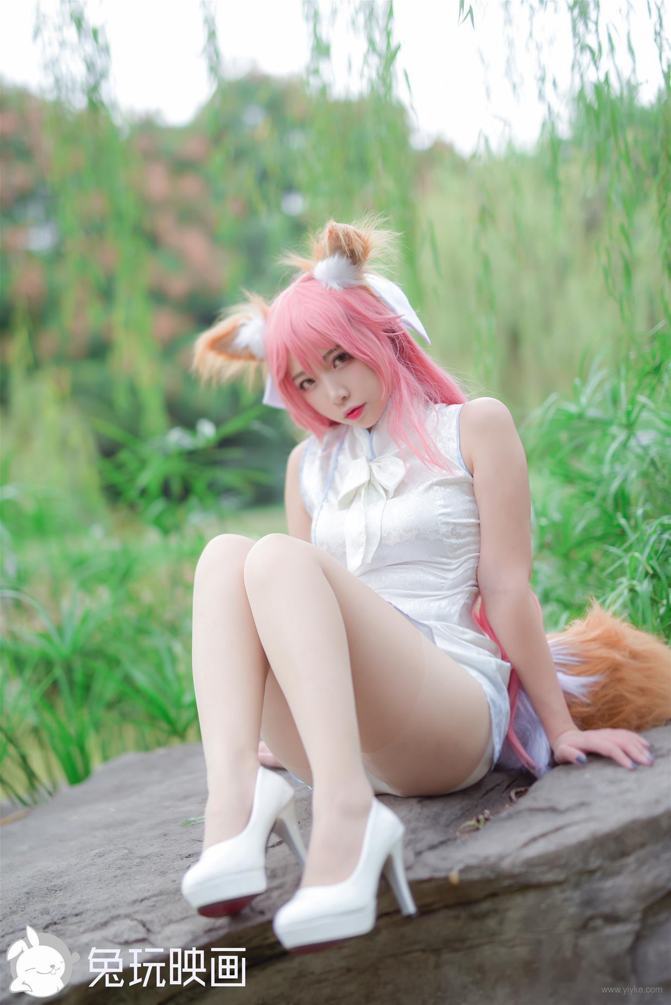 玉藻前白旗袍 [52P] - COSPLAY -