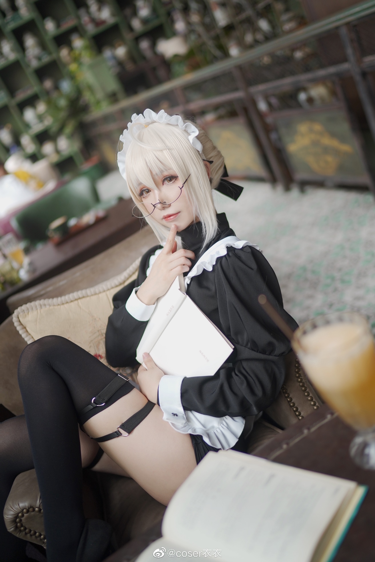 Fate/Grand Order 迷之女主角X·Alter 女仆ver. Cosplay - COSPLAY -