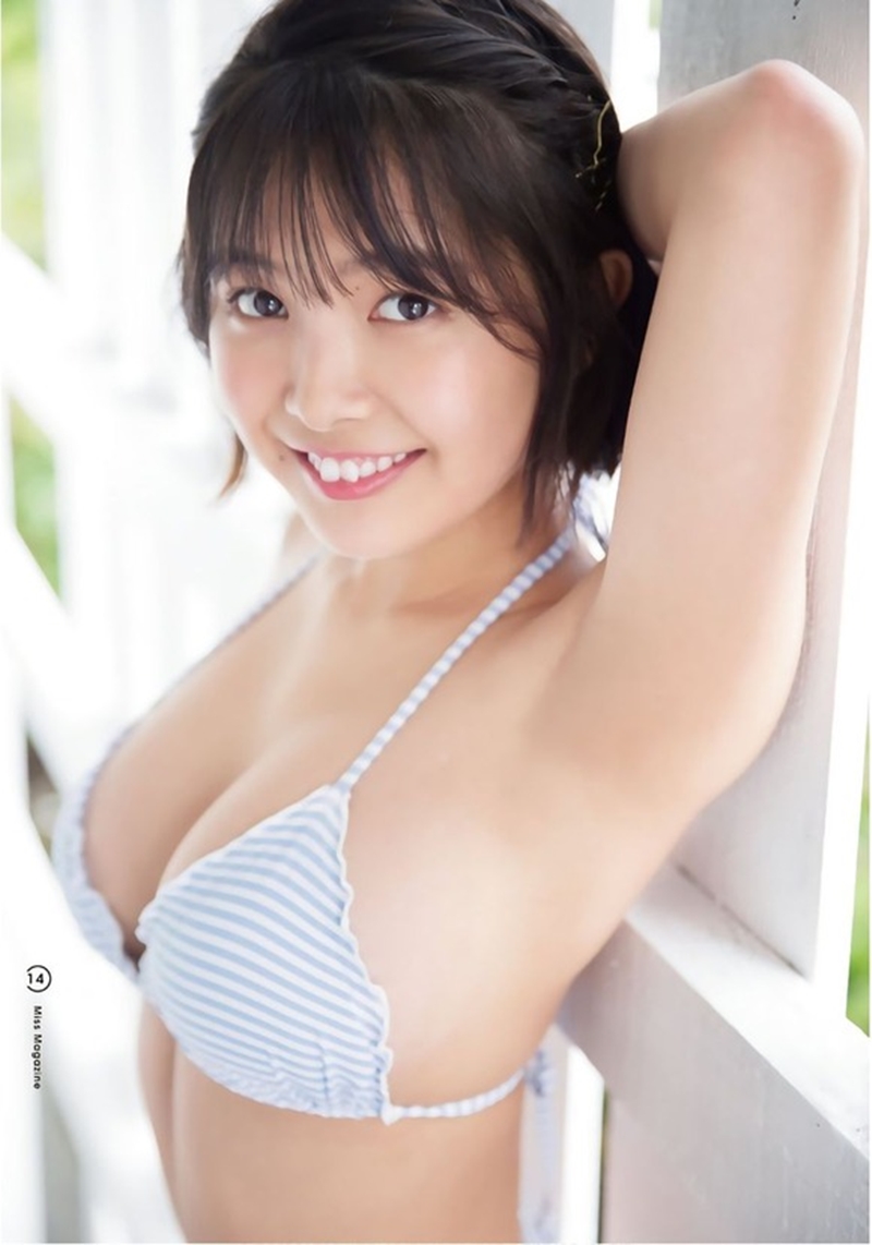 日本最胸女高中生！「寺本莉緒」G級渾圓奶球被讚譽為「廣島主砲」把粉絲都擊沈