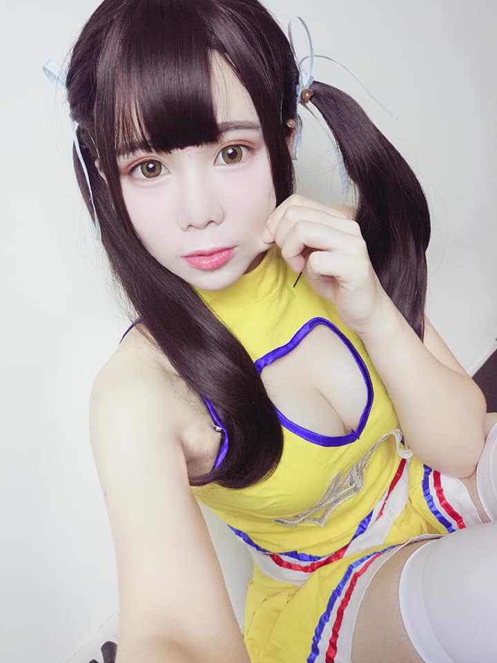 真的好大！性感兔系Coser「織泱」是童顏巨乳　奶大到可以寫「墾丁」