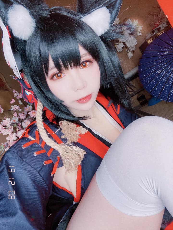 真的好大！性感兔系Coser「織泱」是童顏巨乳　奶大到可以寫「墾丁」