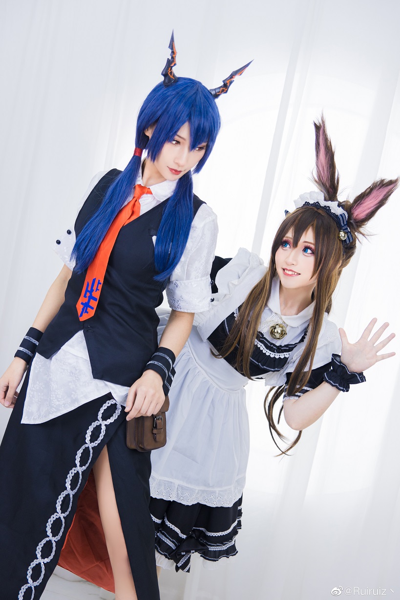 明日方舟  阿米娅：@Ruiruiz丶、陳sir：@嚴不嫌 - COSPLAY -