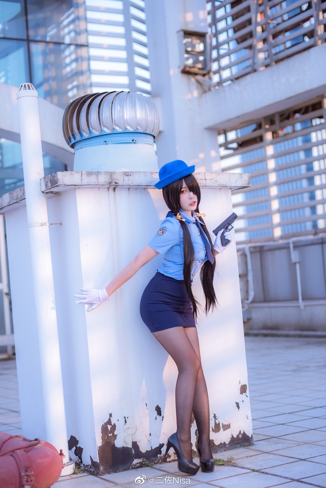 約會大作戰  時崎狂三  女警  @二佐Nisa - COSPLAY -