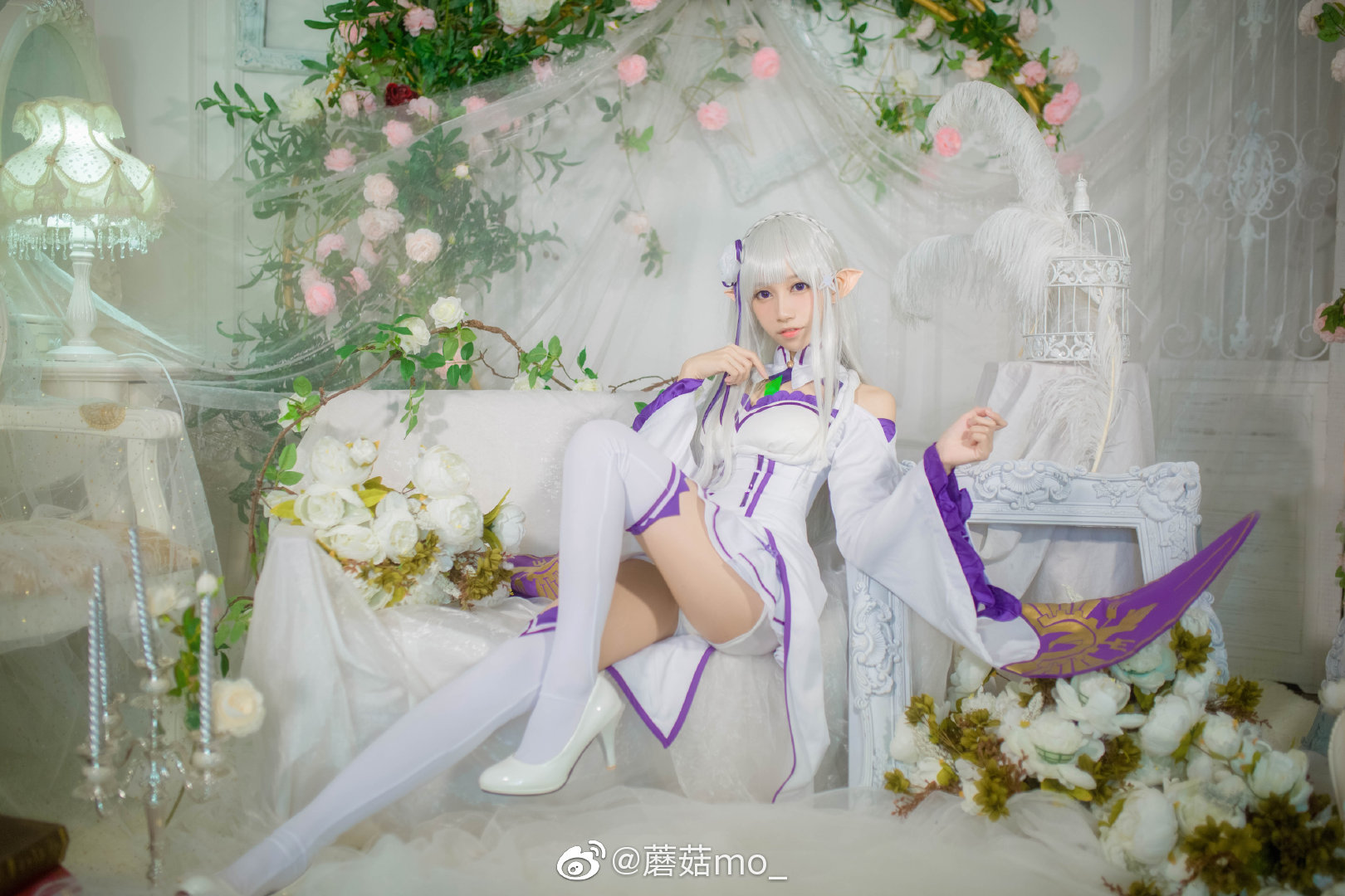 Re:從零開始的異世界生活 艾米莉亞 @蘑菇mo_ - COSPLAY -