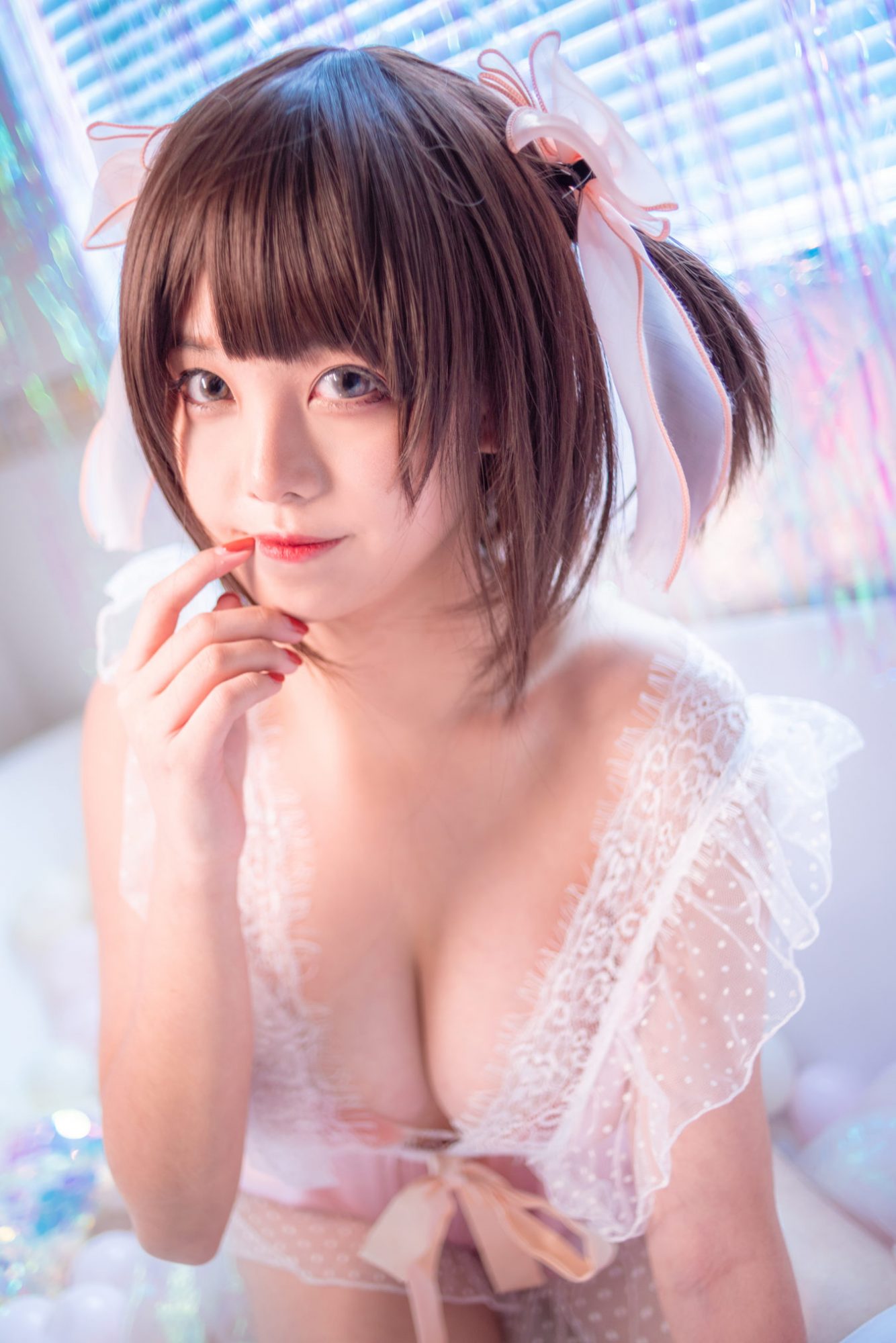 蜜汁貓裘 粉色私房 [14P] - COSPLAY -
