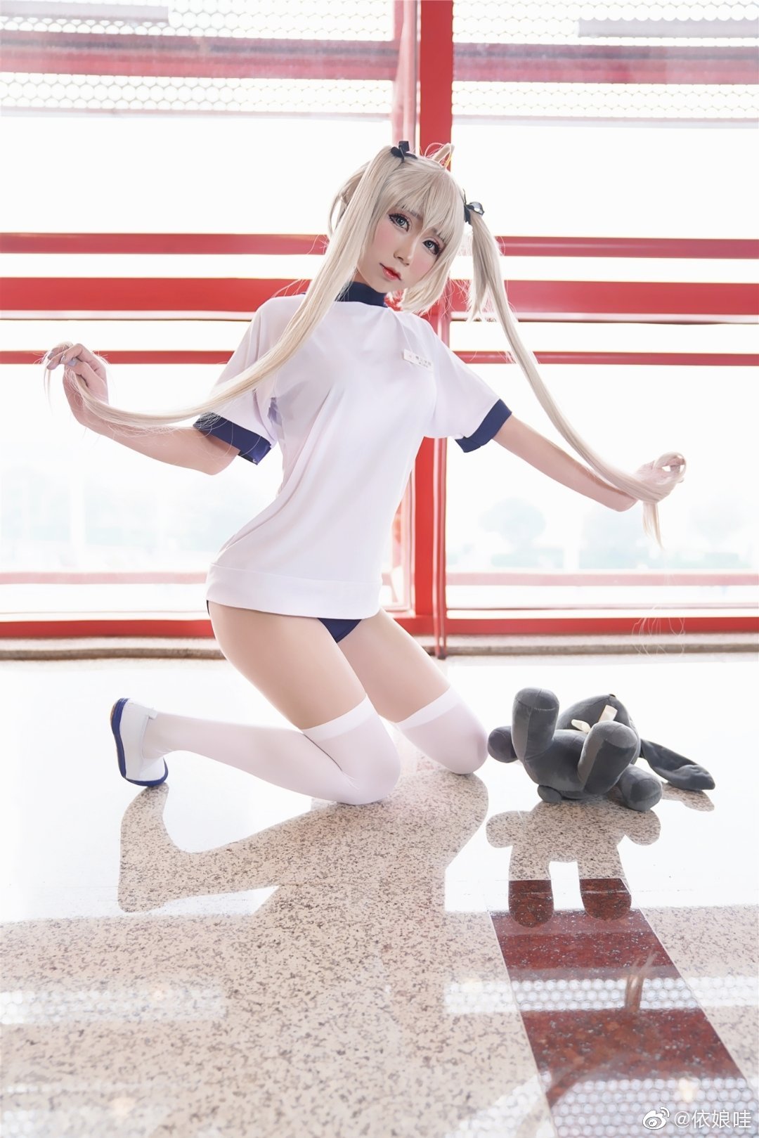 緣之空  春日野穹 運動服場照  @依娘哇 - COSPLAY -