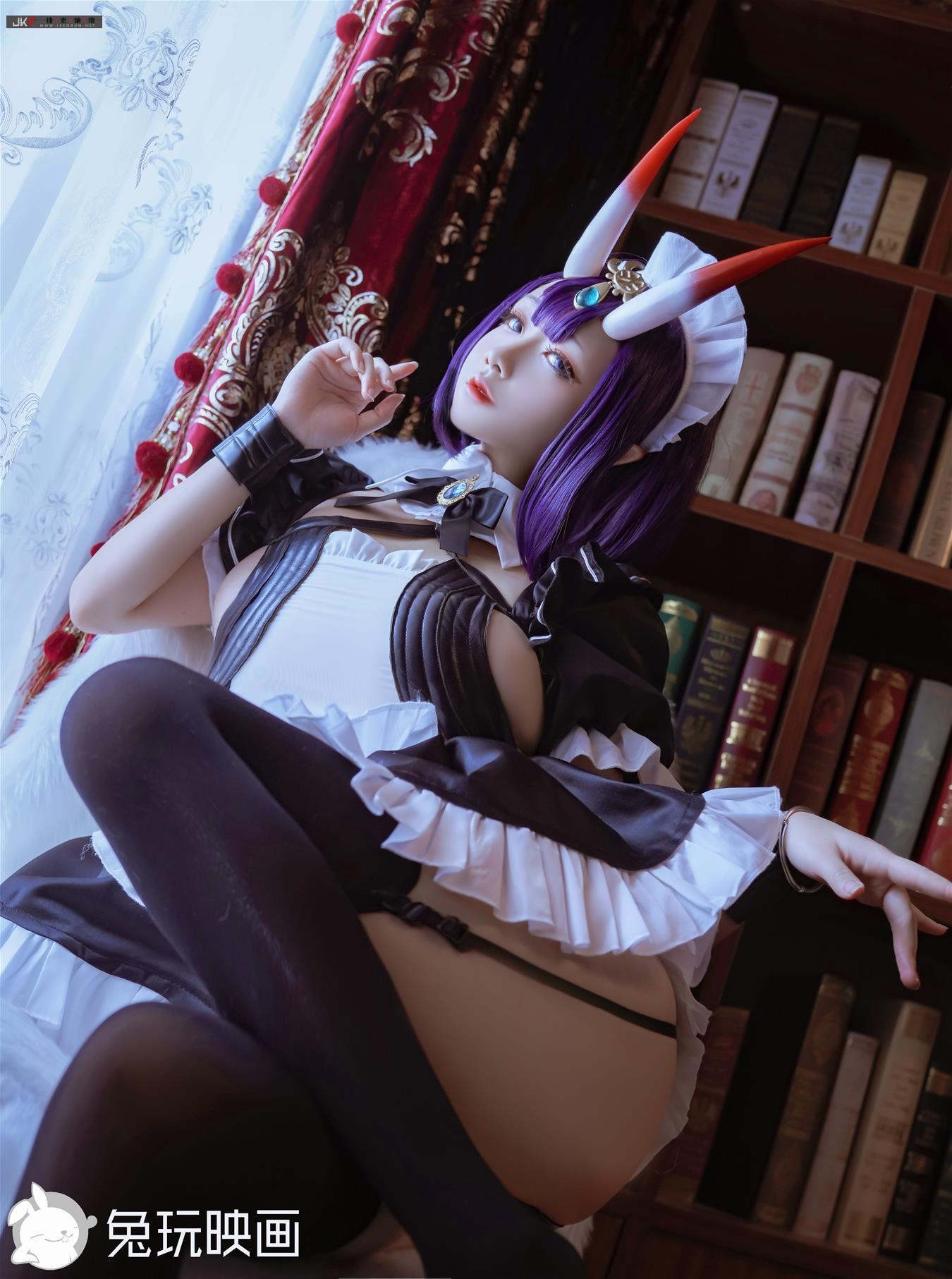 【兔玩映畫】酒吞女仆 [39P] - COSPLAY -