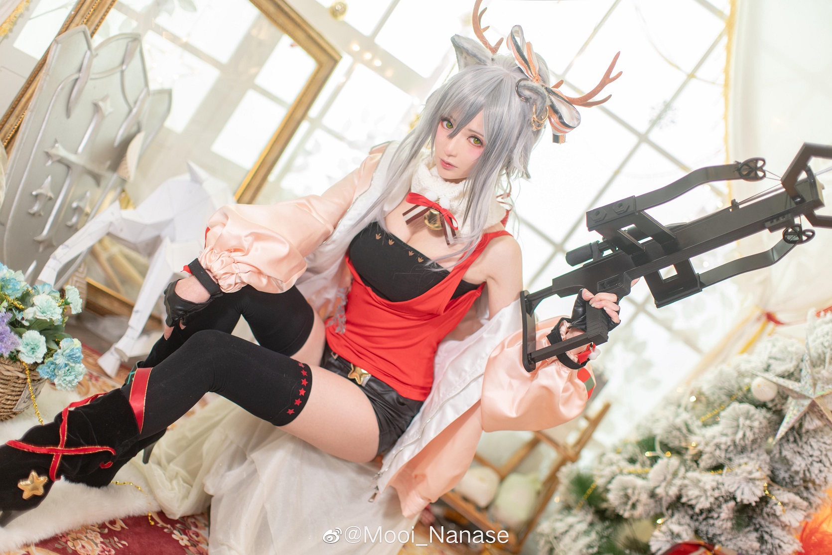 明日方舟  黑  @Mooi_Nanase - COSPLAY -