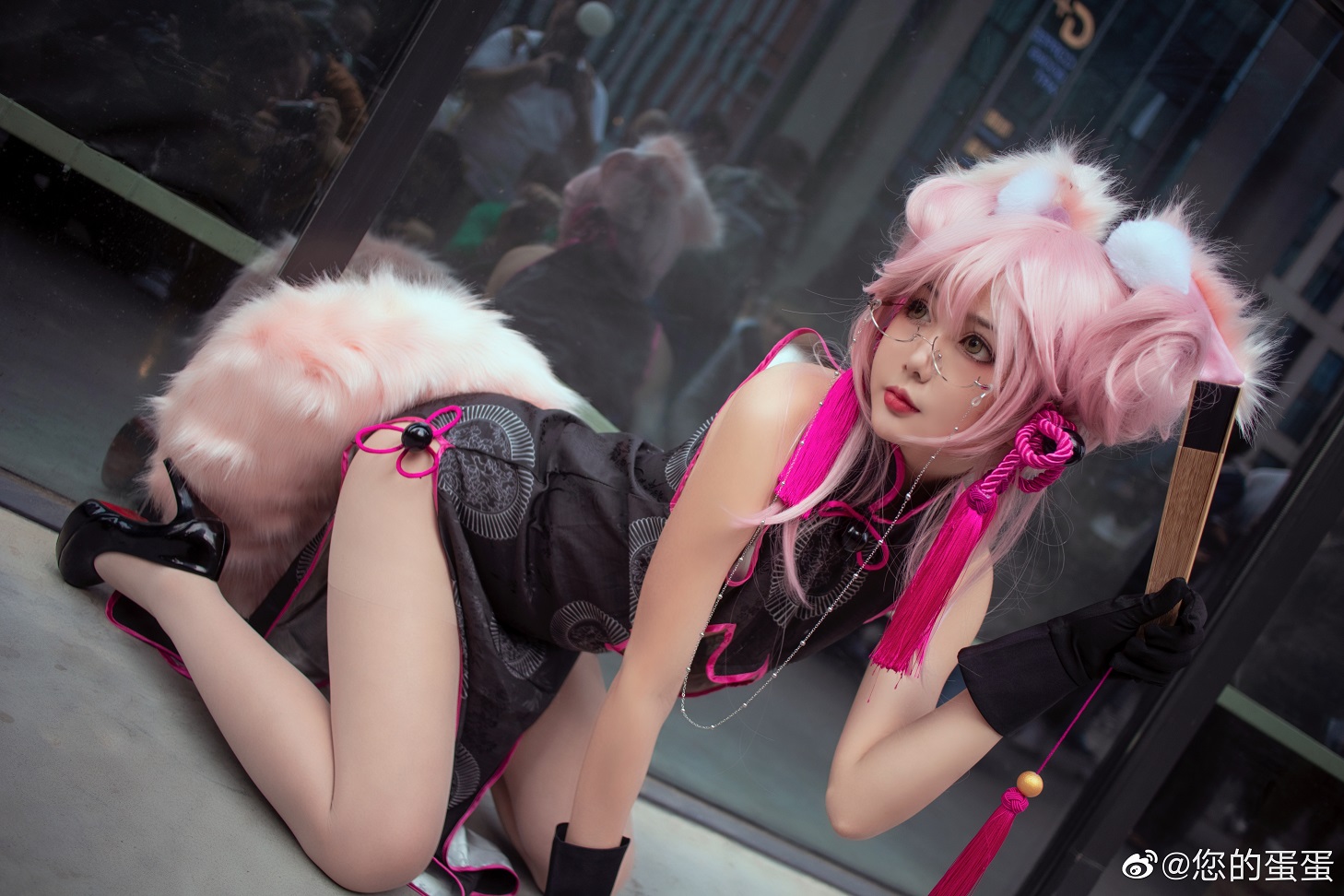 FGO  玉藻前 旗袍 秘書狐  @您的蛋蛋  (初物語動漫展) - COSPLAY -