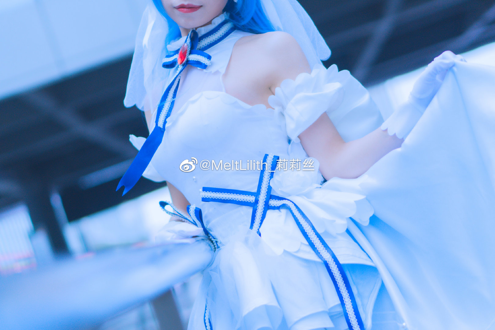 哔哩哔哩bilibili  22花嫁出鏡  @MeltLilith_莉莉絲  (初物語動漫展) - COSPLAY -