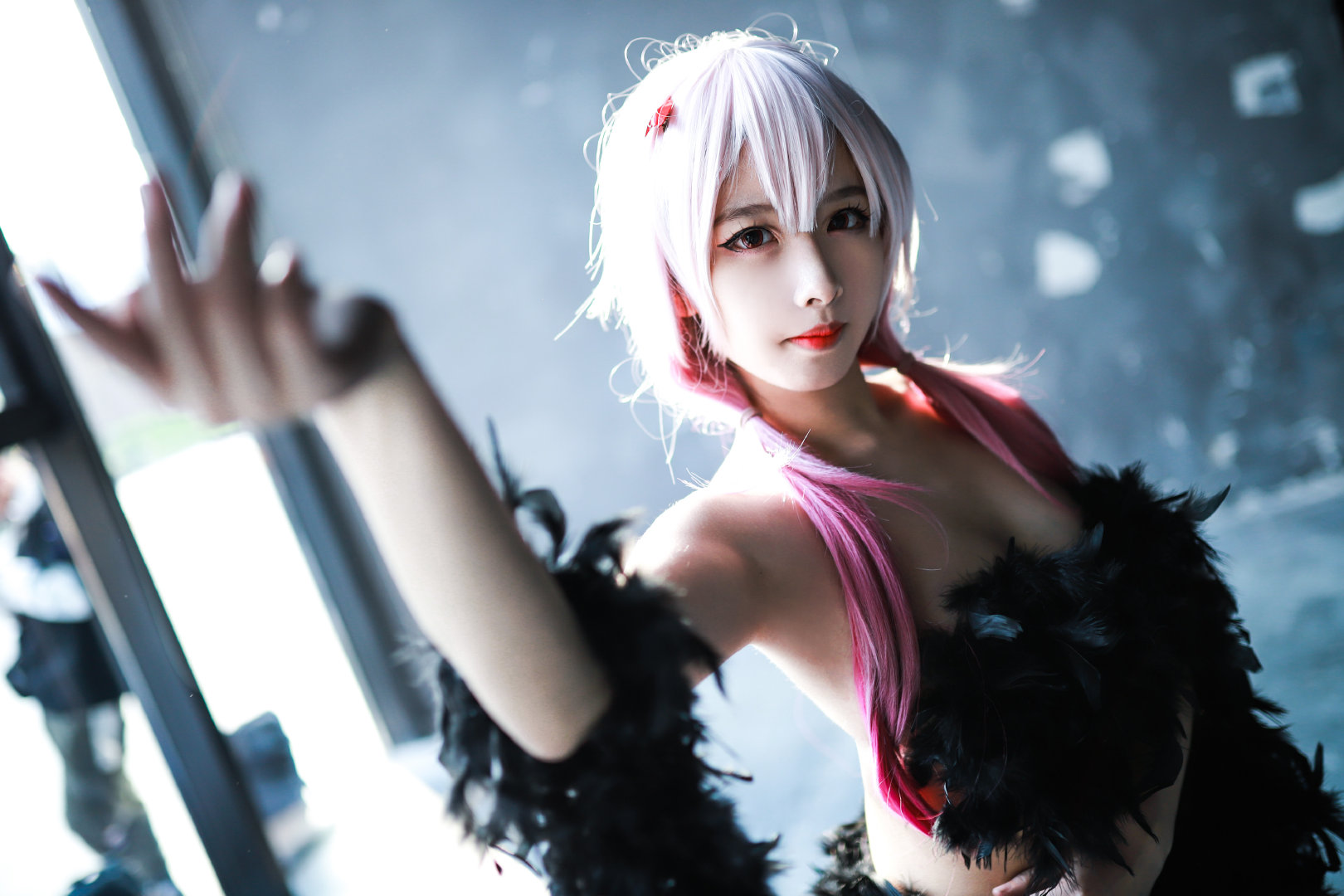 罪惡王冠  楪祈 黑色女神  @還沒長高的清淺 - COSPLAY -