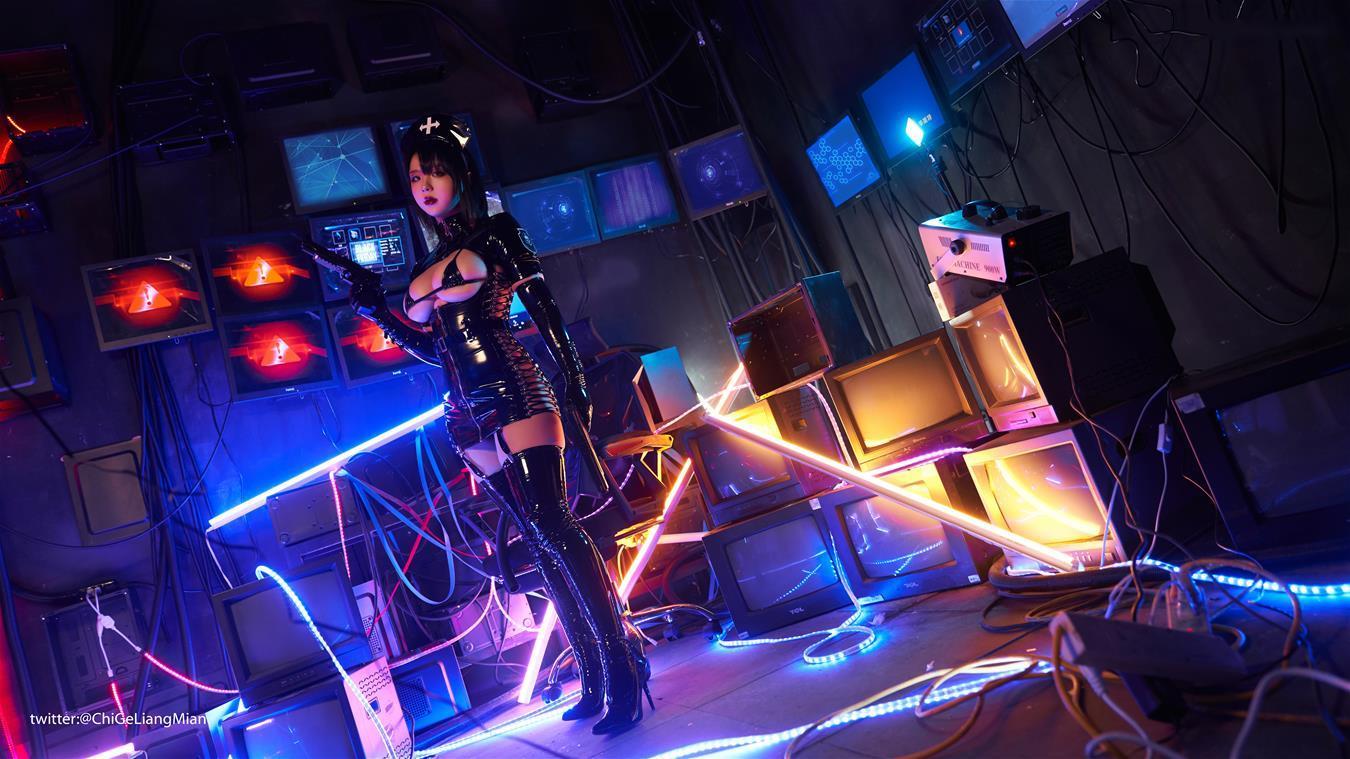 【皮皮奶】 黑暗護士 [40P] - COSPLAY -