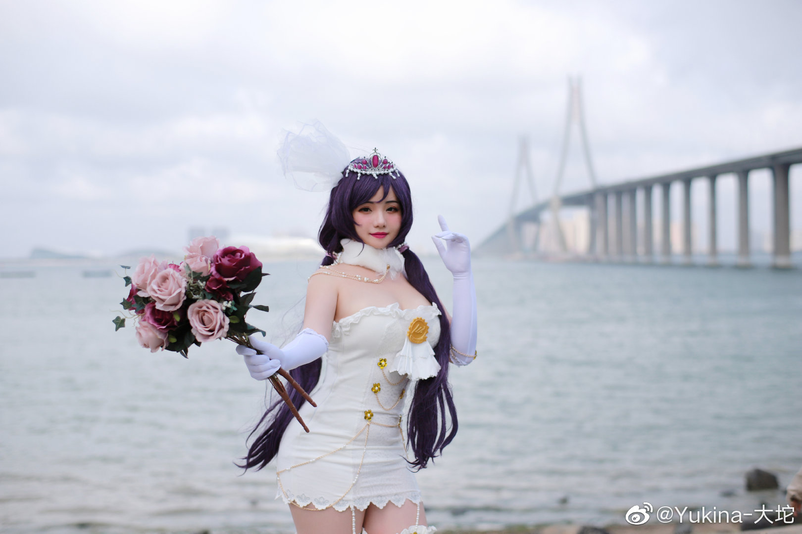 LoveLive!  東條希 婚紗覺醒  東條希婚紗覺醒 - COSPLAY -