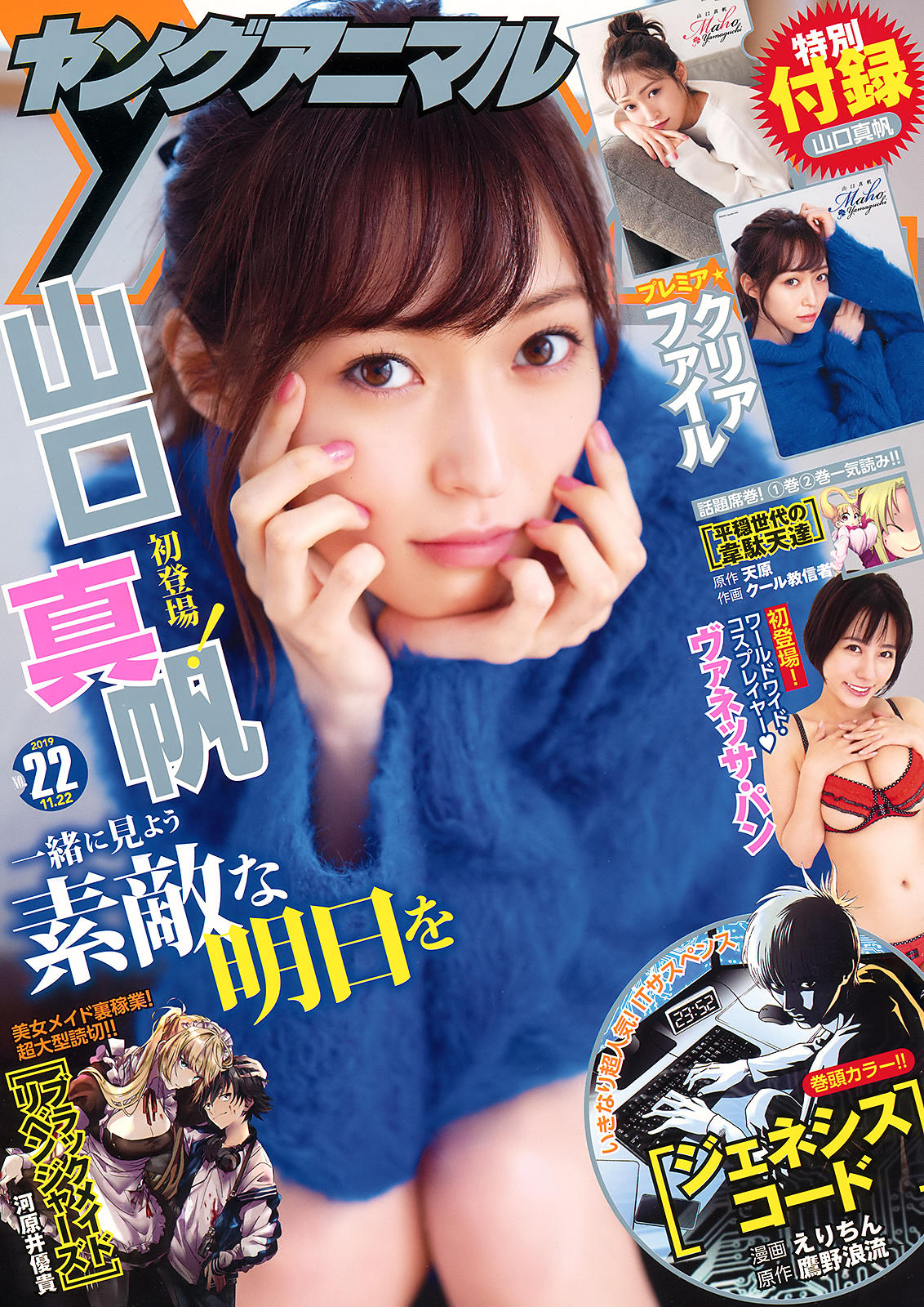山口真帆  ヤングアニマル 2019年22號 - 亞洲美女 -