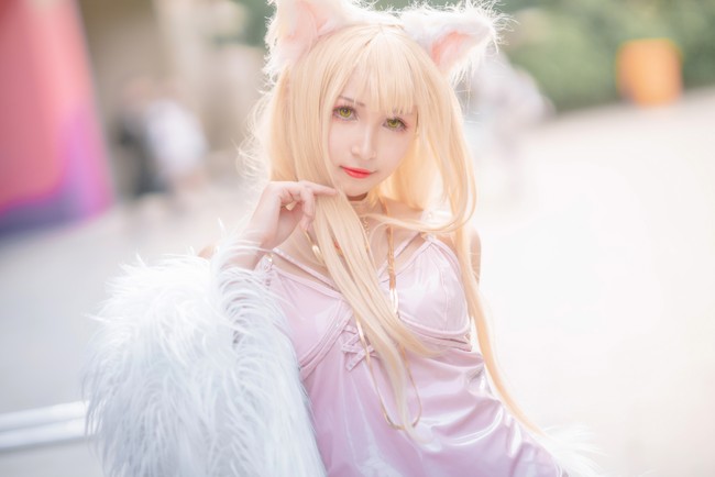 《英雄聯盟》阿狸街拍Cosplay【CN:芝士不想被吃】 - COSPLAY -